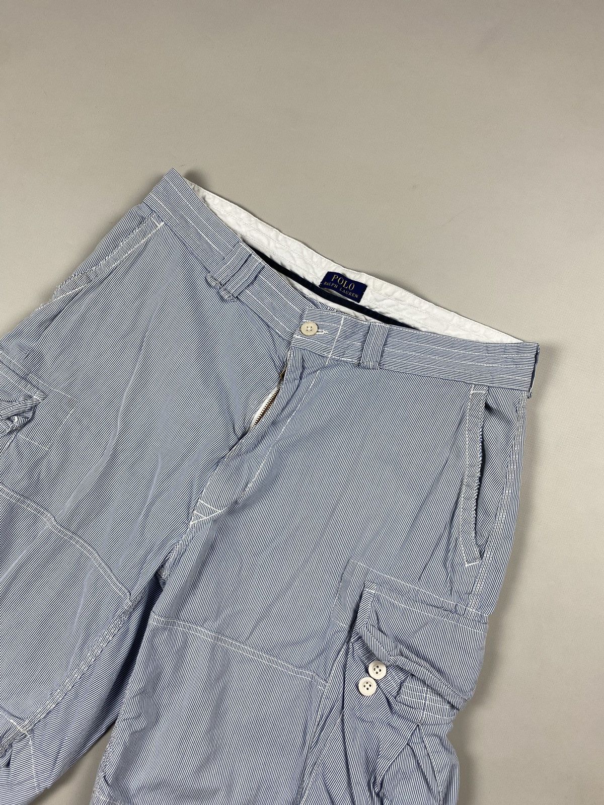Polo Ralph Lauren Polo Ralph Lauren men’s striped cargo shorts size 38 T Size US 38 / EU 54 - 5 Thumbnail