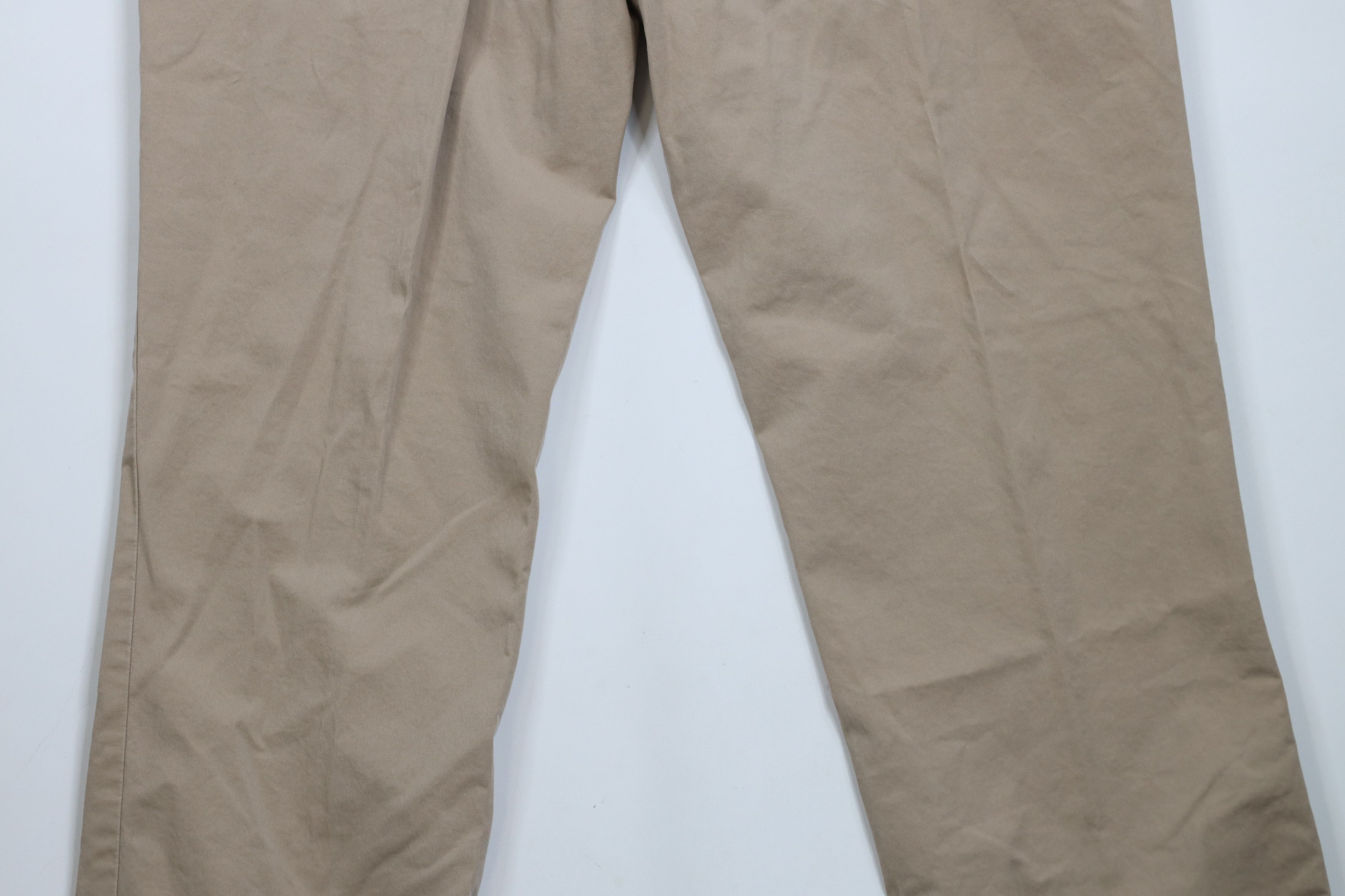 Ralph Lauren × Vintage Vintage Ralph Lauren Wide Leg Chino Pants Trousers Beige Size US 36 / EU 52 - 11 Thumbnail