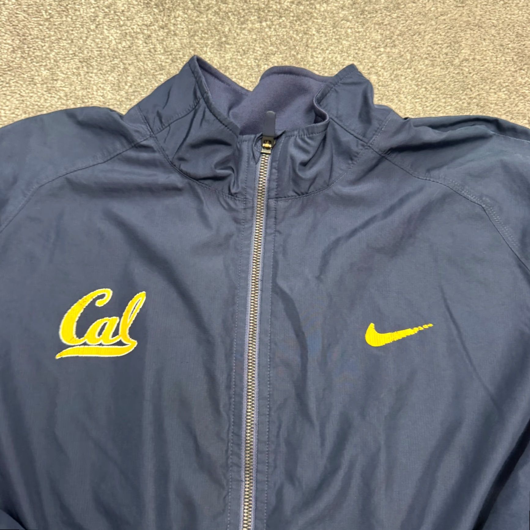 Nike Nike Jacket Mens Large Blue Full Zip Windbreaker Storm Fit Outdoor Sports Active Size US L / EU 52-54 / 3 - 6 Thumbnail