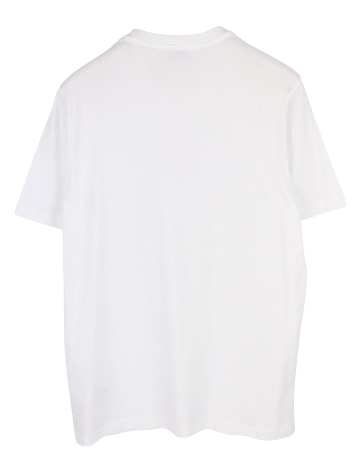 Diesel T-JUST-SMALL-NEW D LOGO L White Crew T-Shirt 41174 Size US L / EU 52-54 / 3 - 2 Thumbnail