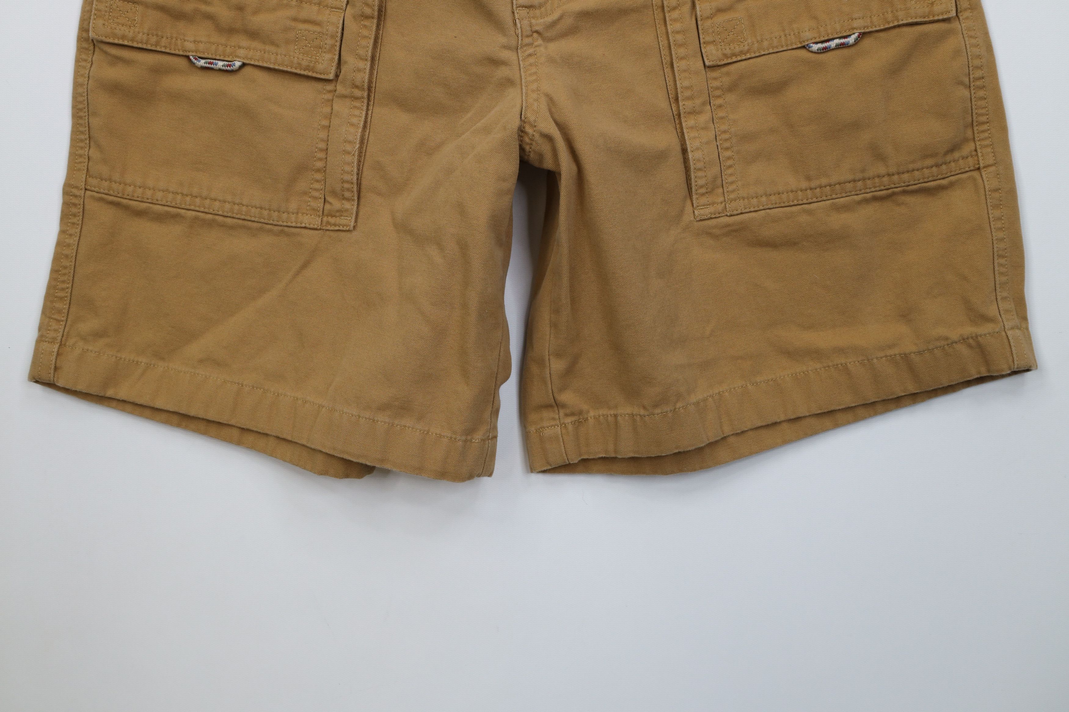 L.L. Bean Vintage LL Bean Above Knee Cargo Trekking Shorts Duck Brown Size US 36 / EU 52 - 4 Thumbnail