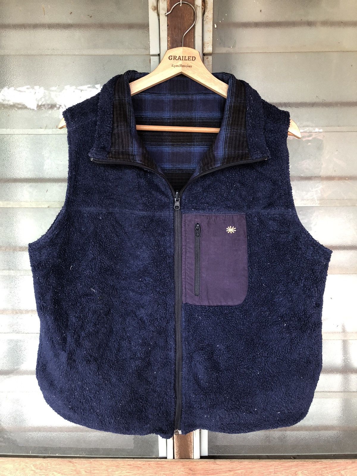 If Six Was Nine Vintage Go Hemp Stripe Vest Size US L / EU 52-54 / 3 - 11 Thumbnail