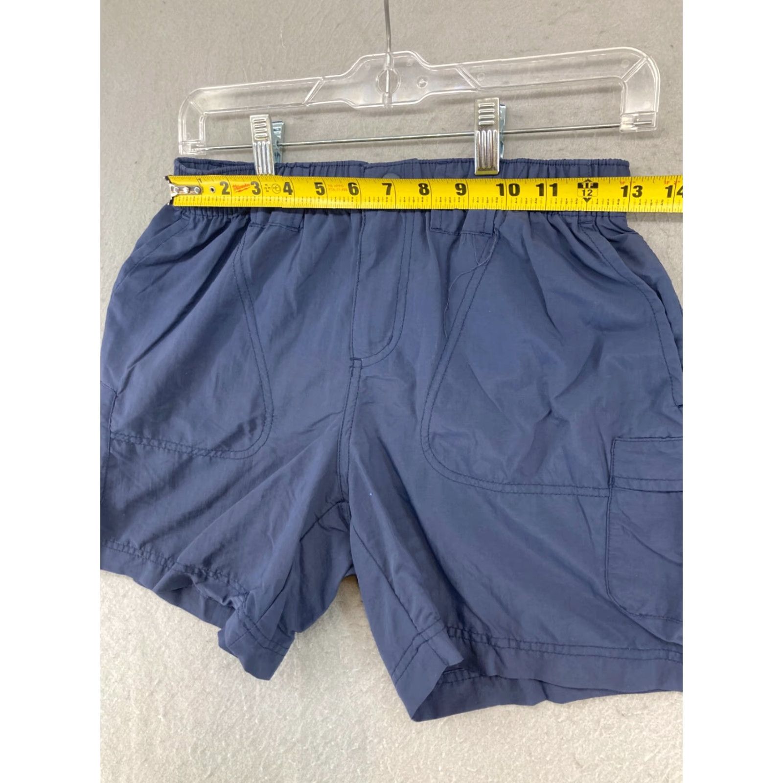 Vintage Columbia Womens Shorts XS Blue Outdoor Hiking Cargo Snap Size 26" / US 2 / IT 38 - 2 Thumbnail