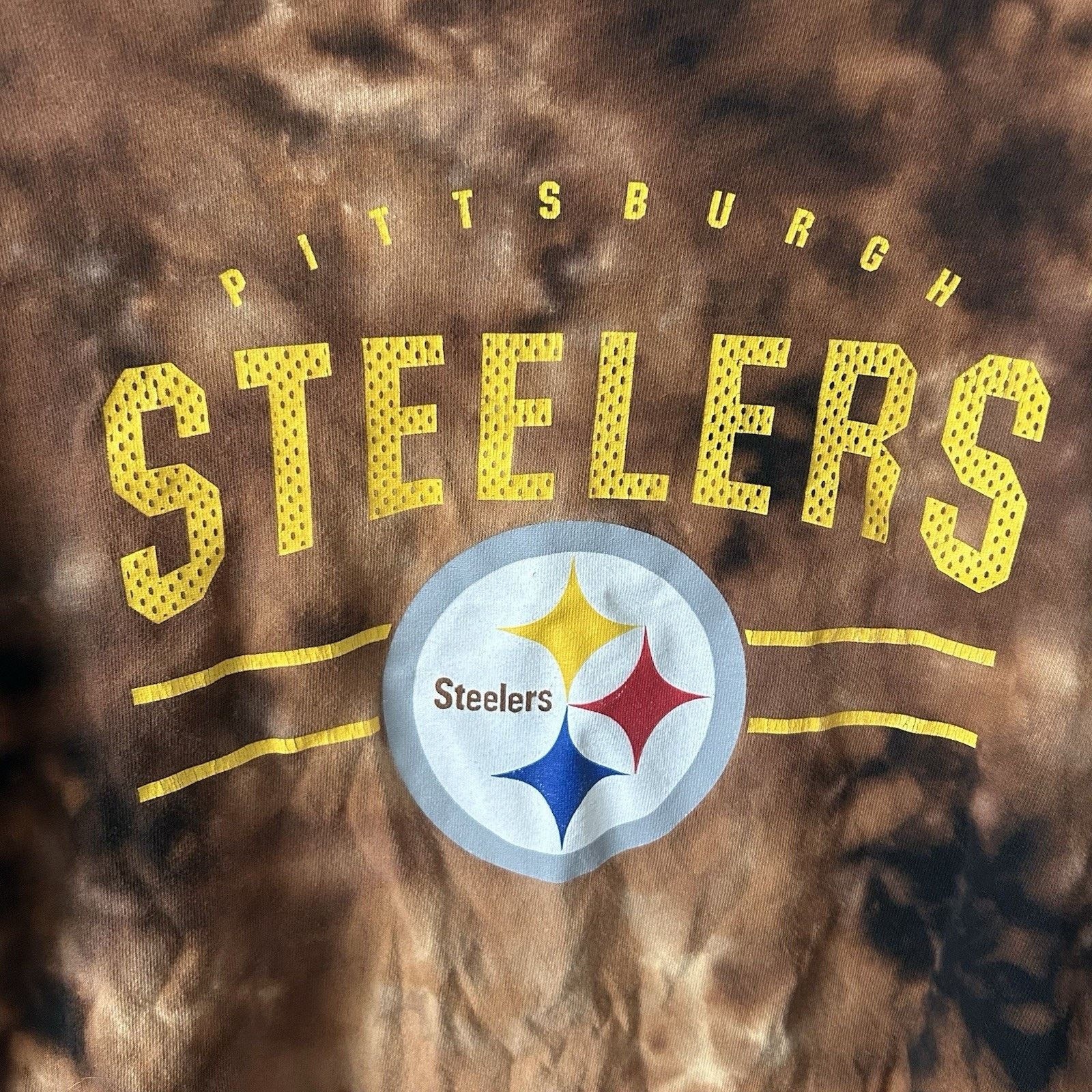 NFL NFL Team Apparel Pittsburgh Steelers Tie Dye Long Sleeve Size US M / EU 48-50 / 2 - 3 Thumbnail
