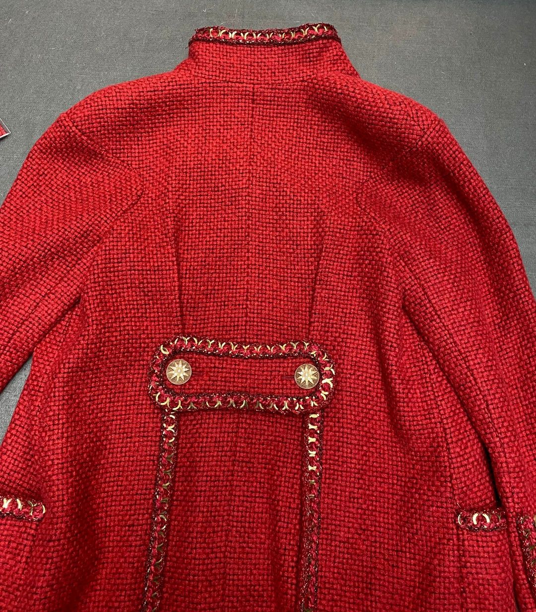 Chanel Chanel Runway Alpaca Tweed Coat 38 New Size S / US 4 / IT 40 - 2 Thumbnail