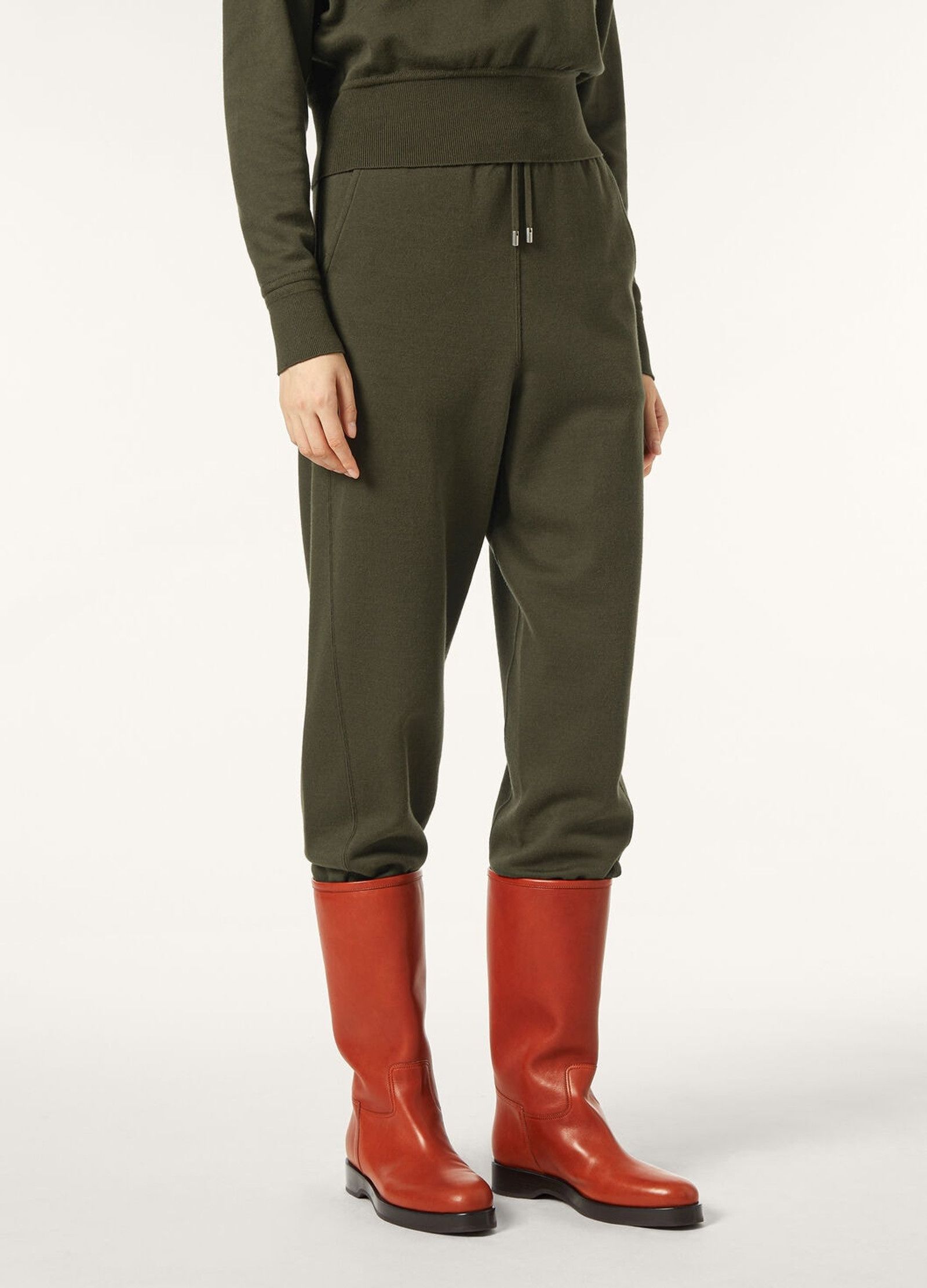 Loro Piana o1srvl11e0526 FAO8974 Viera Pant in Green Size 27" / US 4 / IT 40 - 4 Thumbnail
