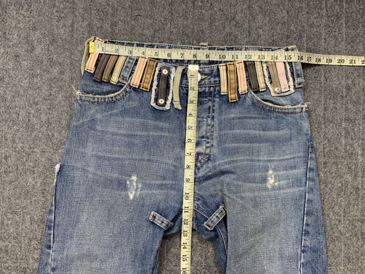 Dsquared2 Rare Dsquared2 DC/DC Denim Jeans Multicolor Hook Waist Size US 31 - 18 Thumbnail