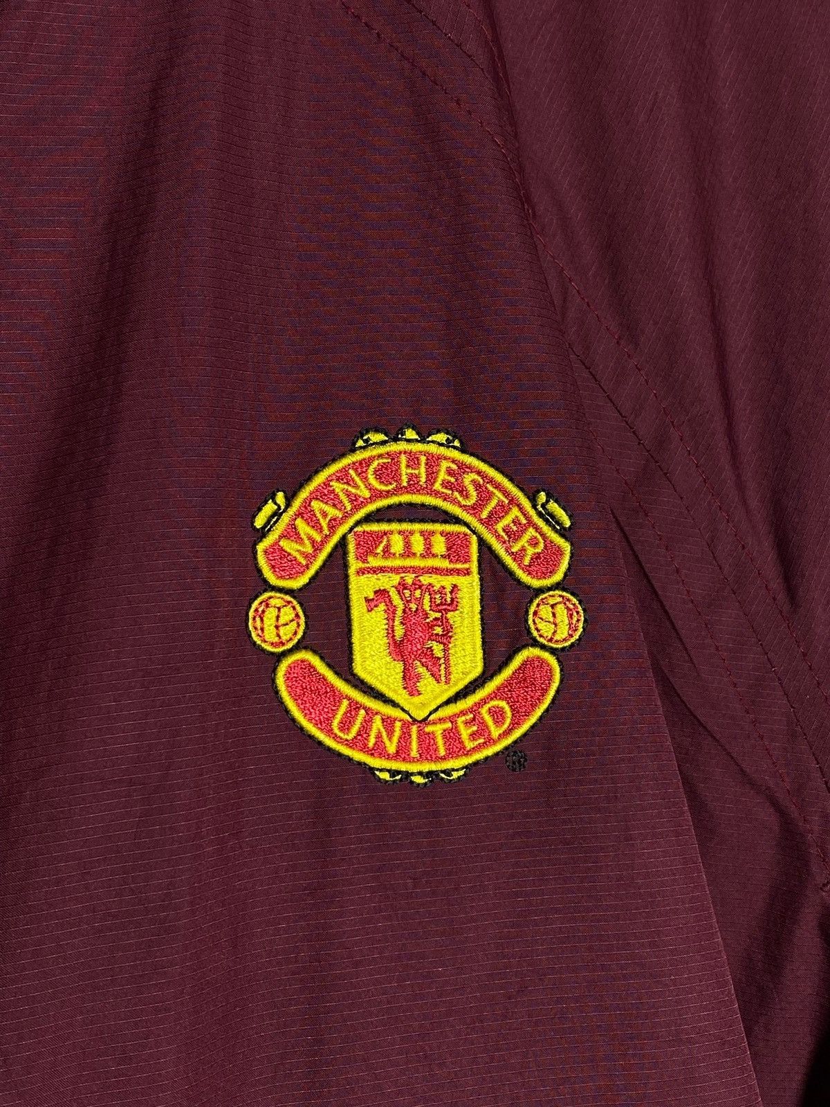 Nike 🔥 Y2K NIKE MANCHESTER UNITED JACKET DRILL VINTAGE FOOTBALL Size US XL / EU 56 / 4 - 11 Thumbnail