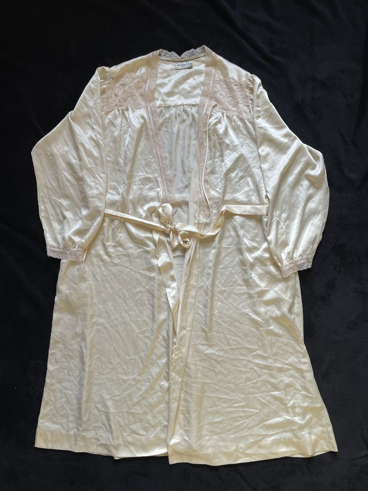 Dior Christian Dior Archive Vintage 70s Robe Dress Woman‘s Size M Size M / US 6-8 / IT 42-44 - 4 Thumbnail