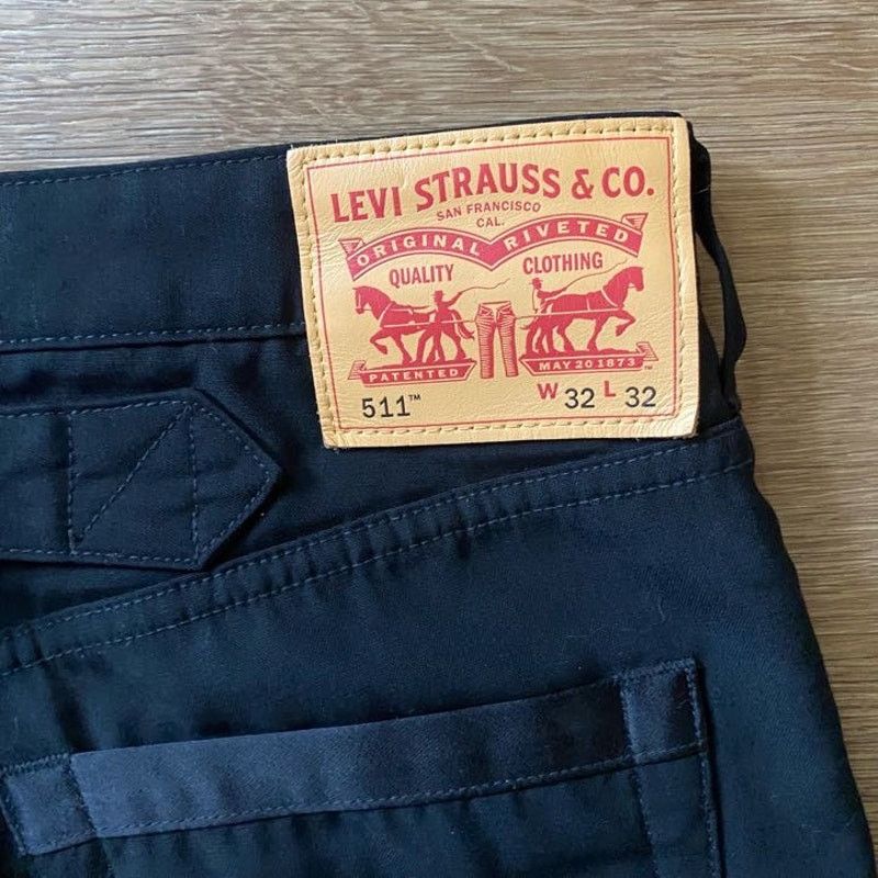 Comme des Garcons × Junya Watanabe × Levi's Junya Watanabe Comme Des Garcons x Levi's Black Pants Size US 32 / EU 48 - 8 Thumbnail