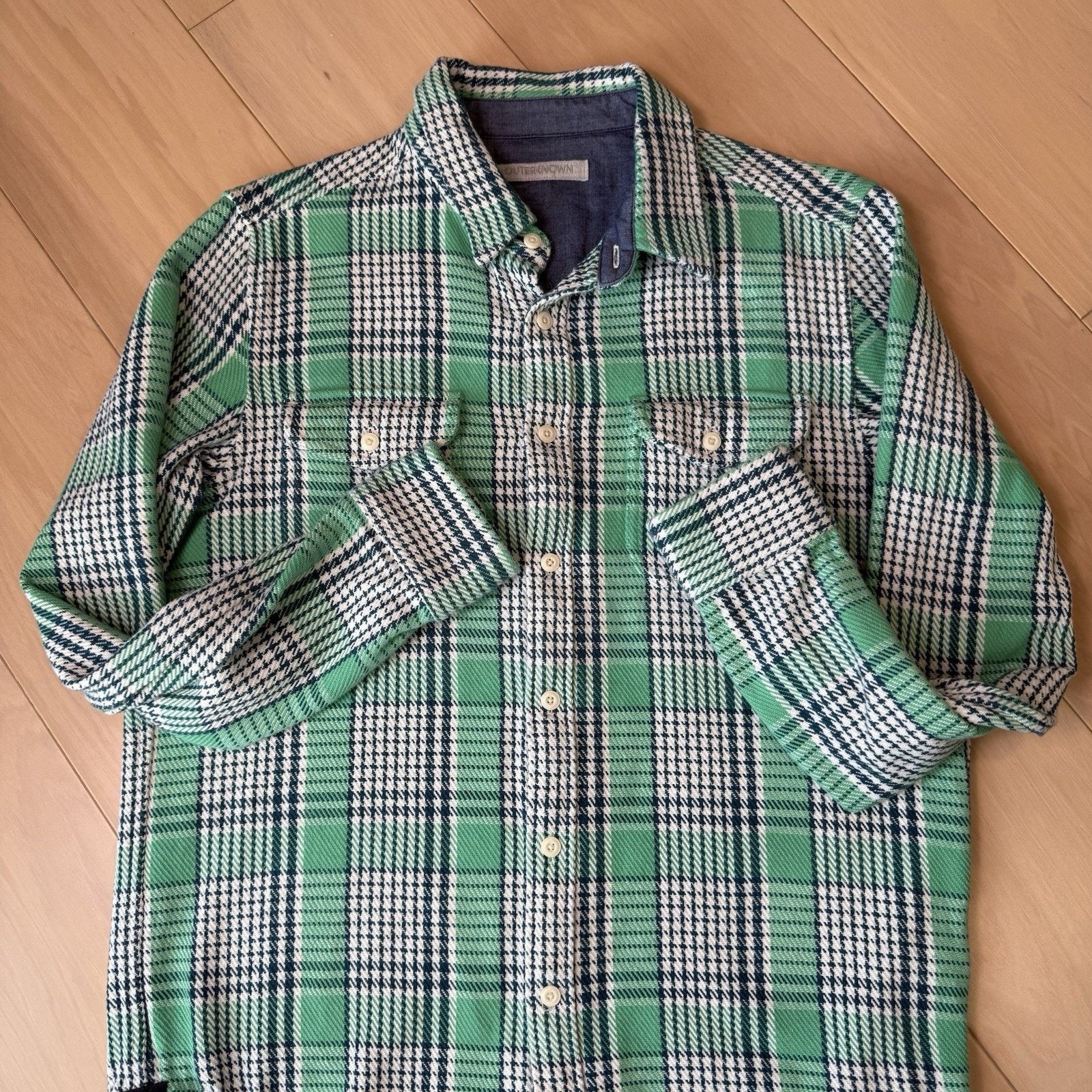 Outerknown Outerknown Blanket Shirt Medium Multicolor Heavy Cotton Size US M / EU 48-50 / 2 - 5 Thumbnail