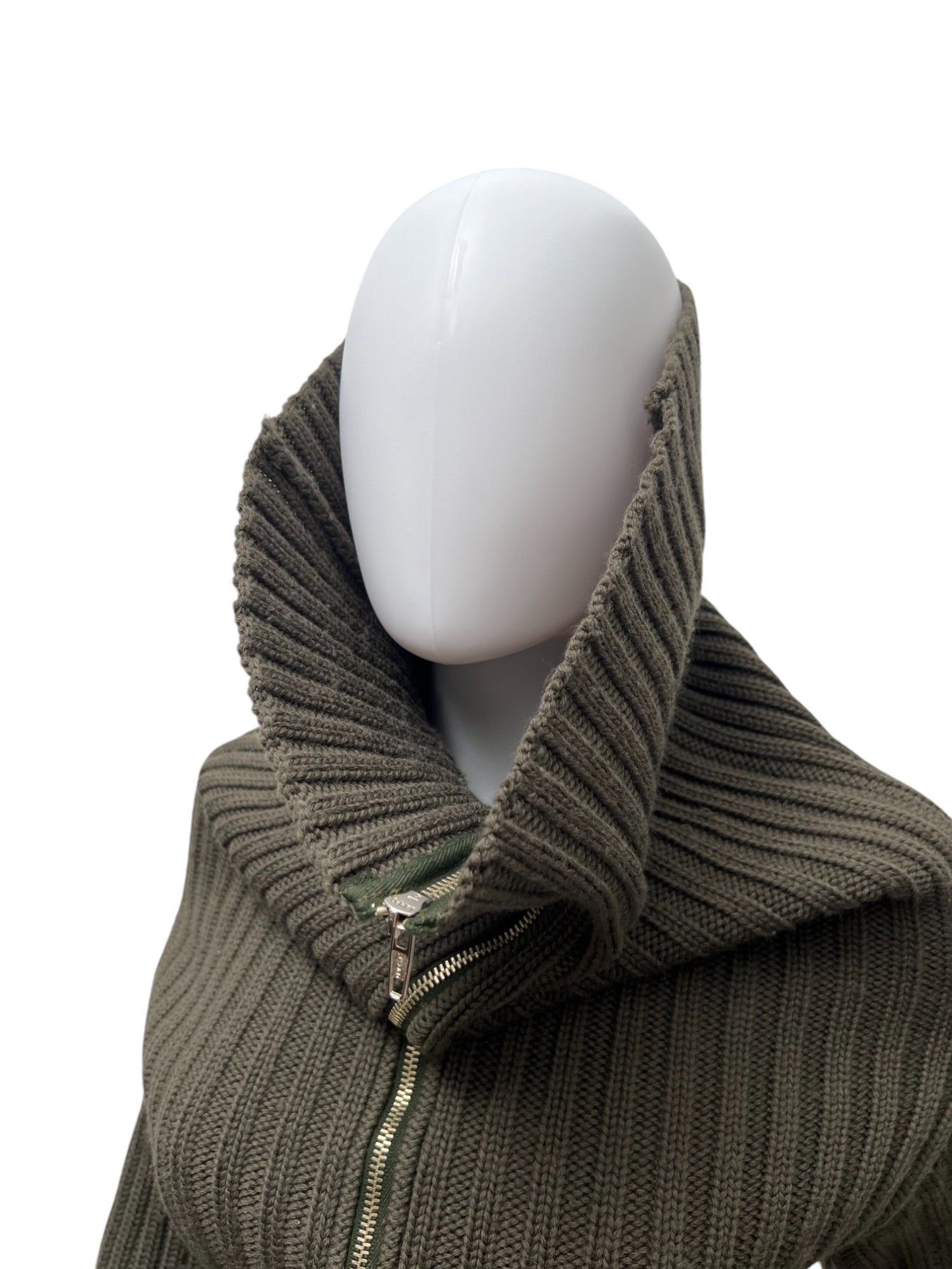 Maison Margiela AW1998 Flat Green Knitwear Size S / US 4 / IT 40 - 7 Thumbnail