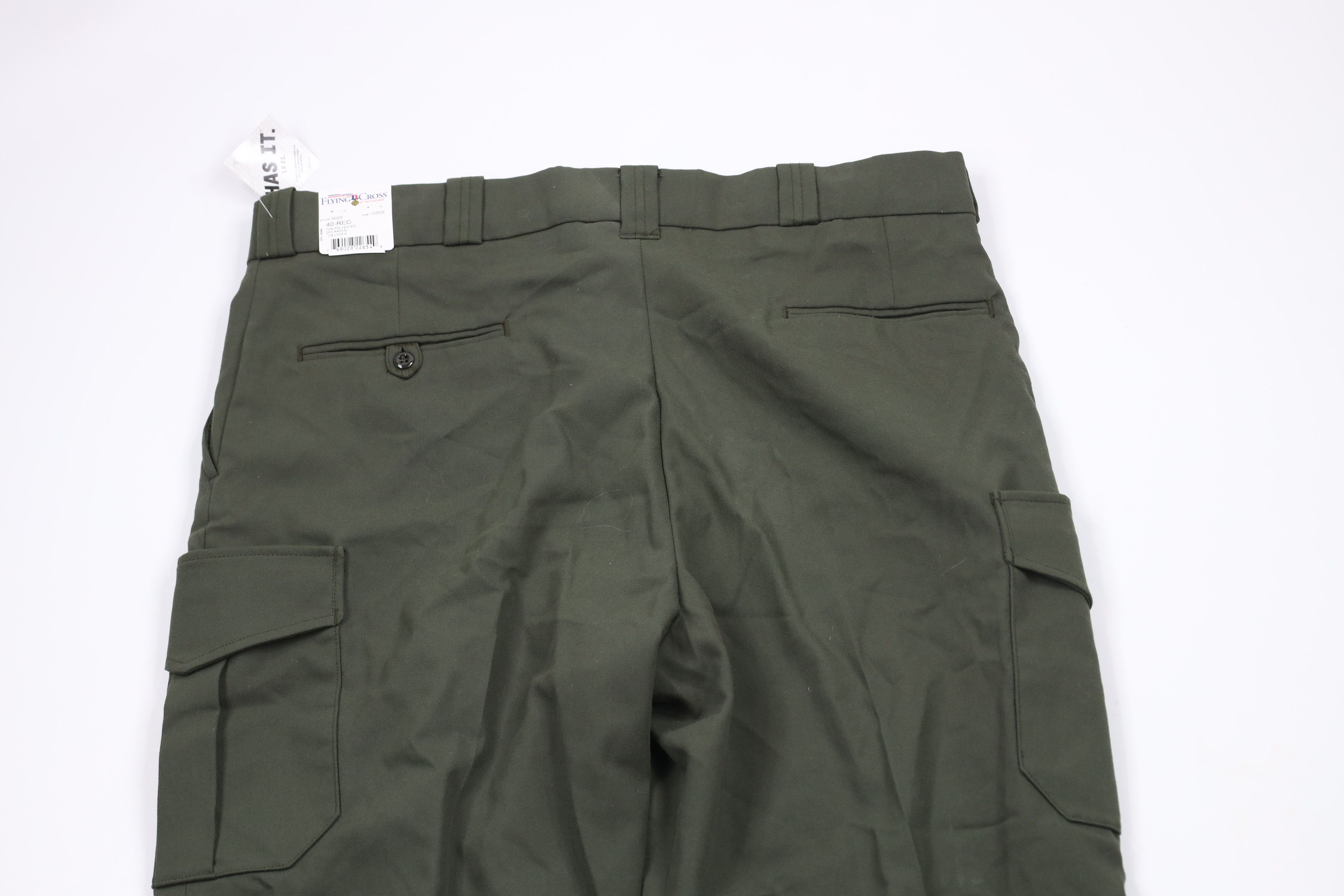 Vintage Deadstock Vintage Streetwear Wide Leg Cargo Pants Green Size US 40 / EU 56 - 11 Thumbnail