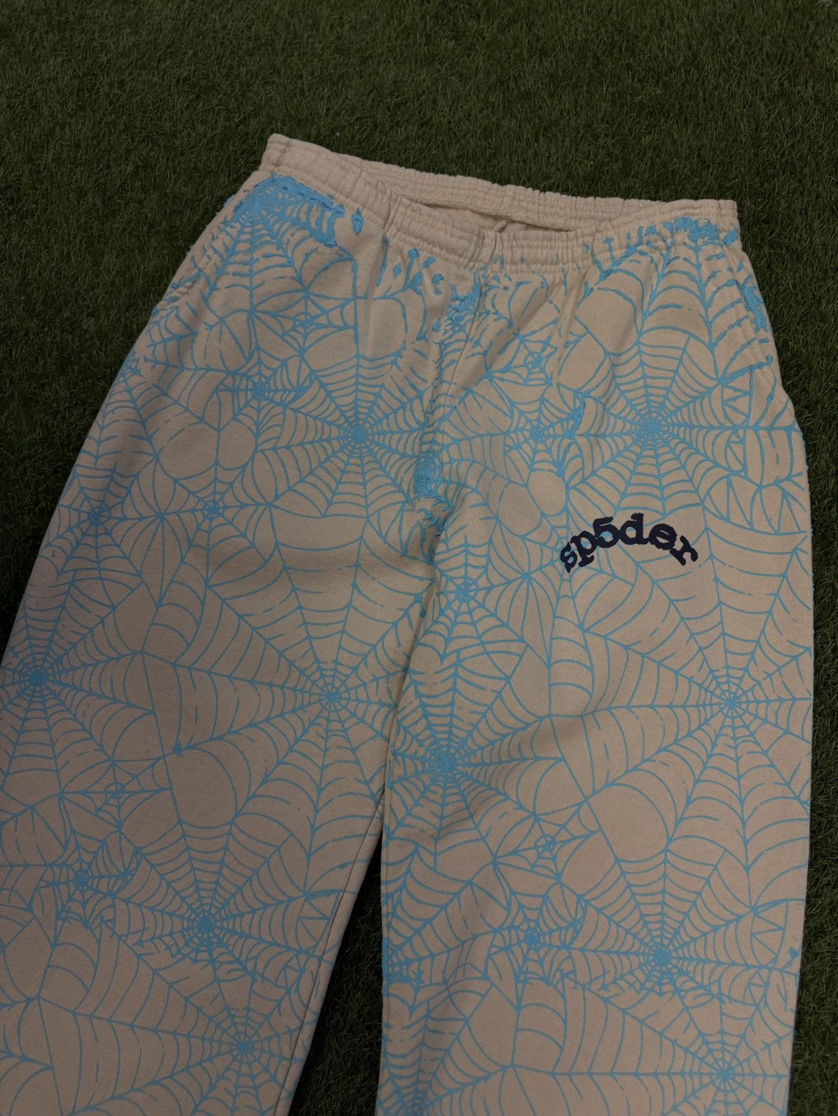 Sp5der Sp5der Worldwide AOP Web Shorts Size XL (NEW) Size US 34 / EU 50 - 3 Thumbnail