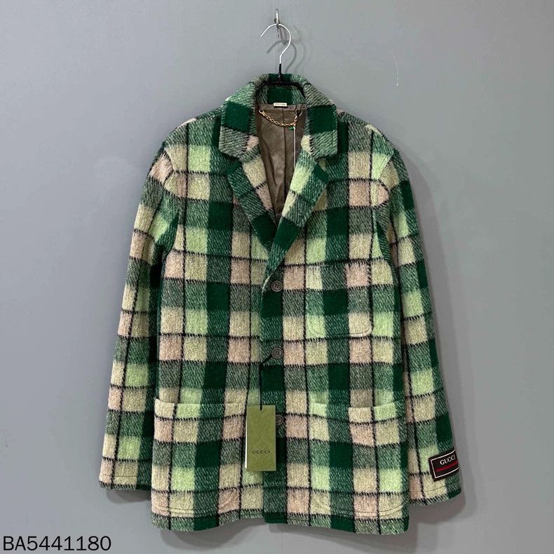 Gucci Gucci Wool plaid suit jacket 2501-Nextarrow Size US S / EU 44-46 / 1 - 1 Thumbnail