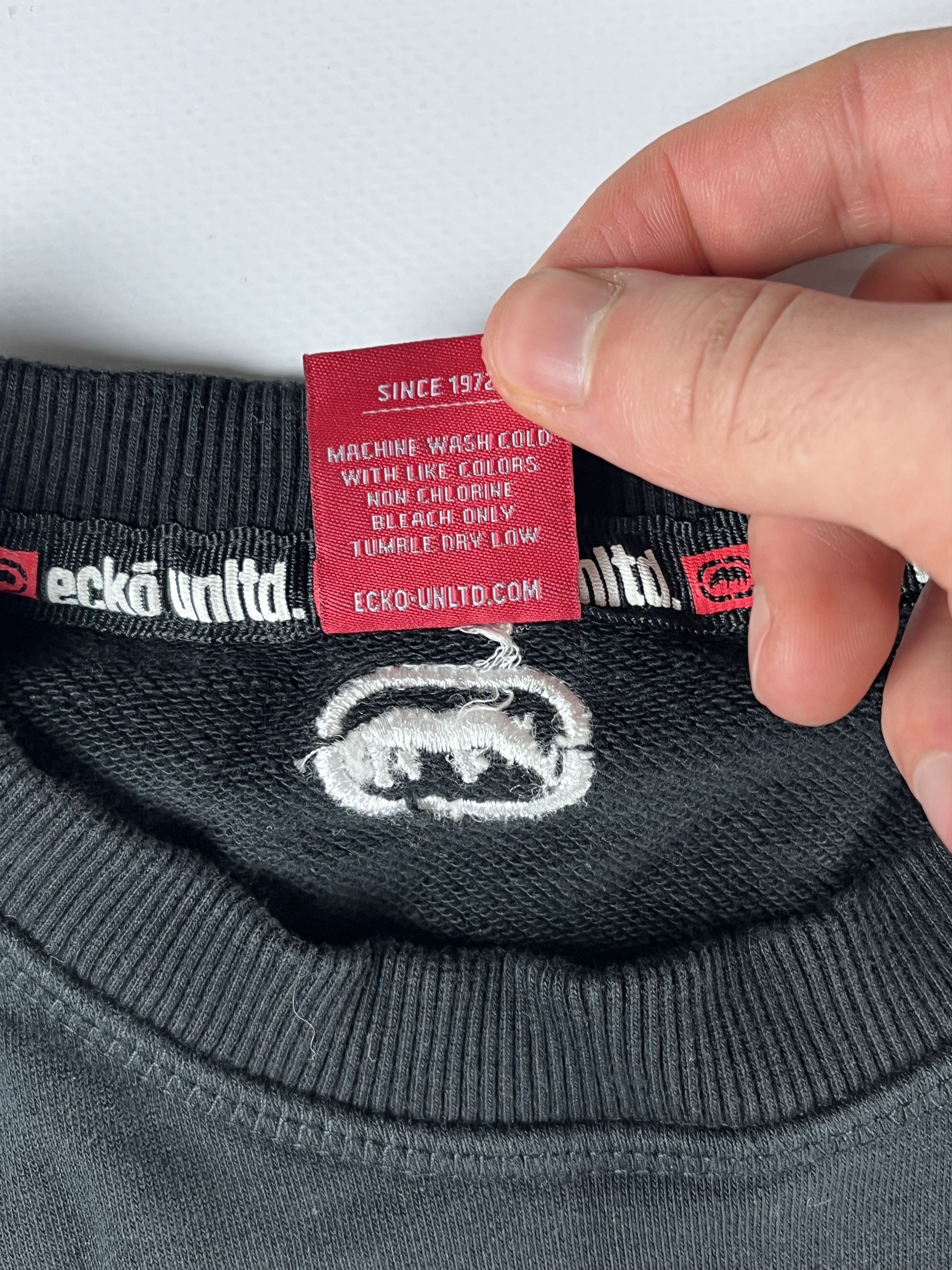 Ecko Unltd. × Vintage 00s Ecko Unltd. Sweatshirt Size US L / EU 52-54 / 3 - 5 Thumbnail