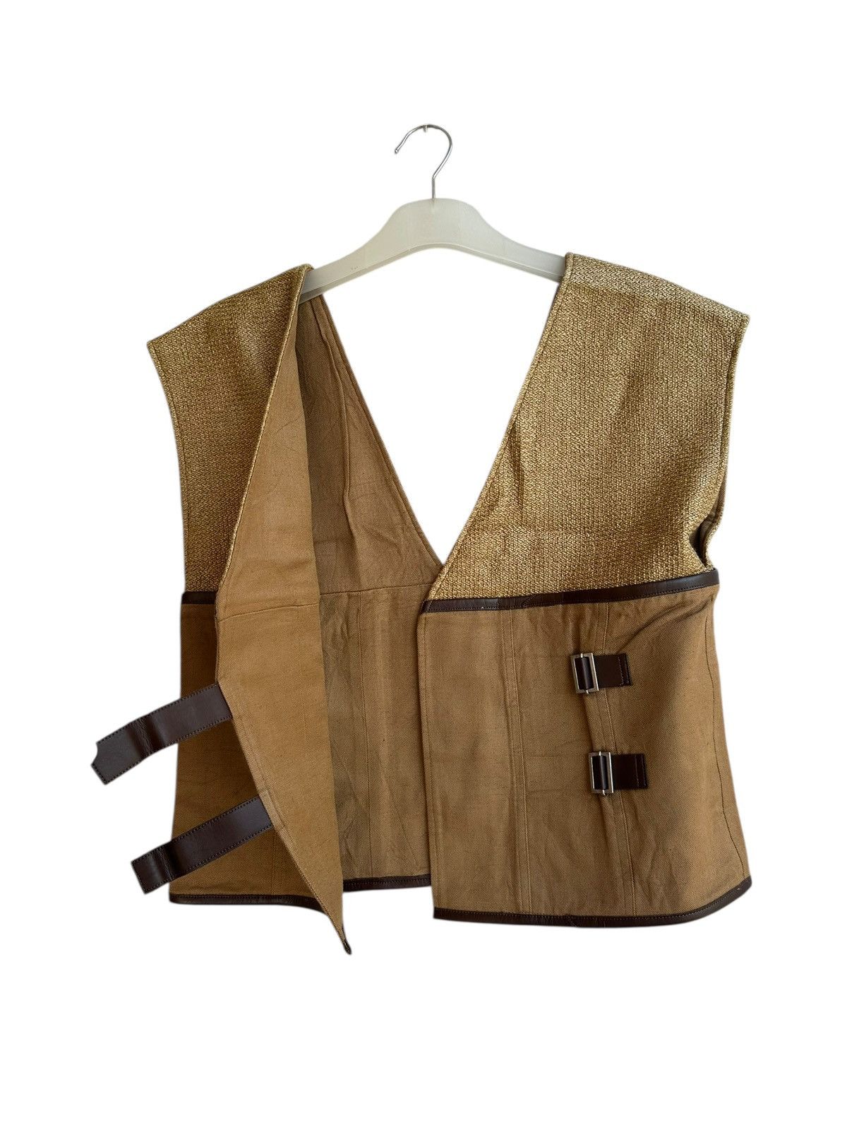 Yoshio Kubo Muller by Yoshiokubo Straw Vest Size US S / EU 44-46 / 1 - 3 Thumbnail
