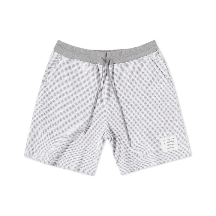 Thom Browne Thom Browne Gray Knit Casual Shorts 0079 Size US 26 / EU 42 - 1 Thumbnail