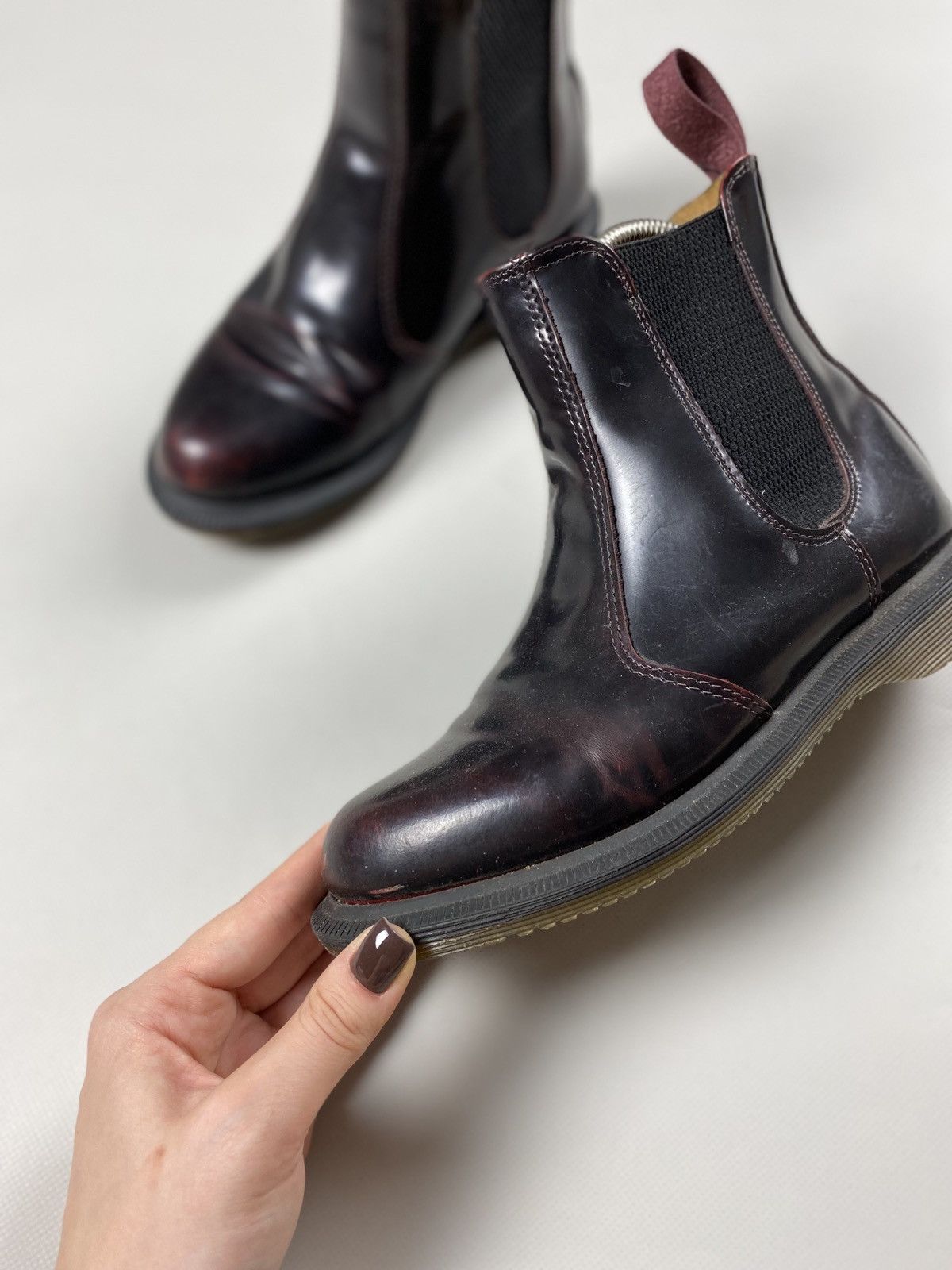 Dr. Martens Dr. Martens Floral ladies leather Chelsea boots shoes Size US 5 / IT 35 - 8 Thumbnail