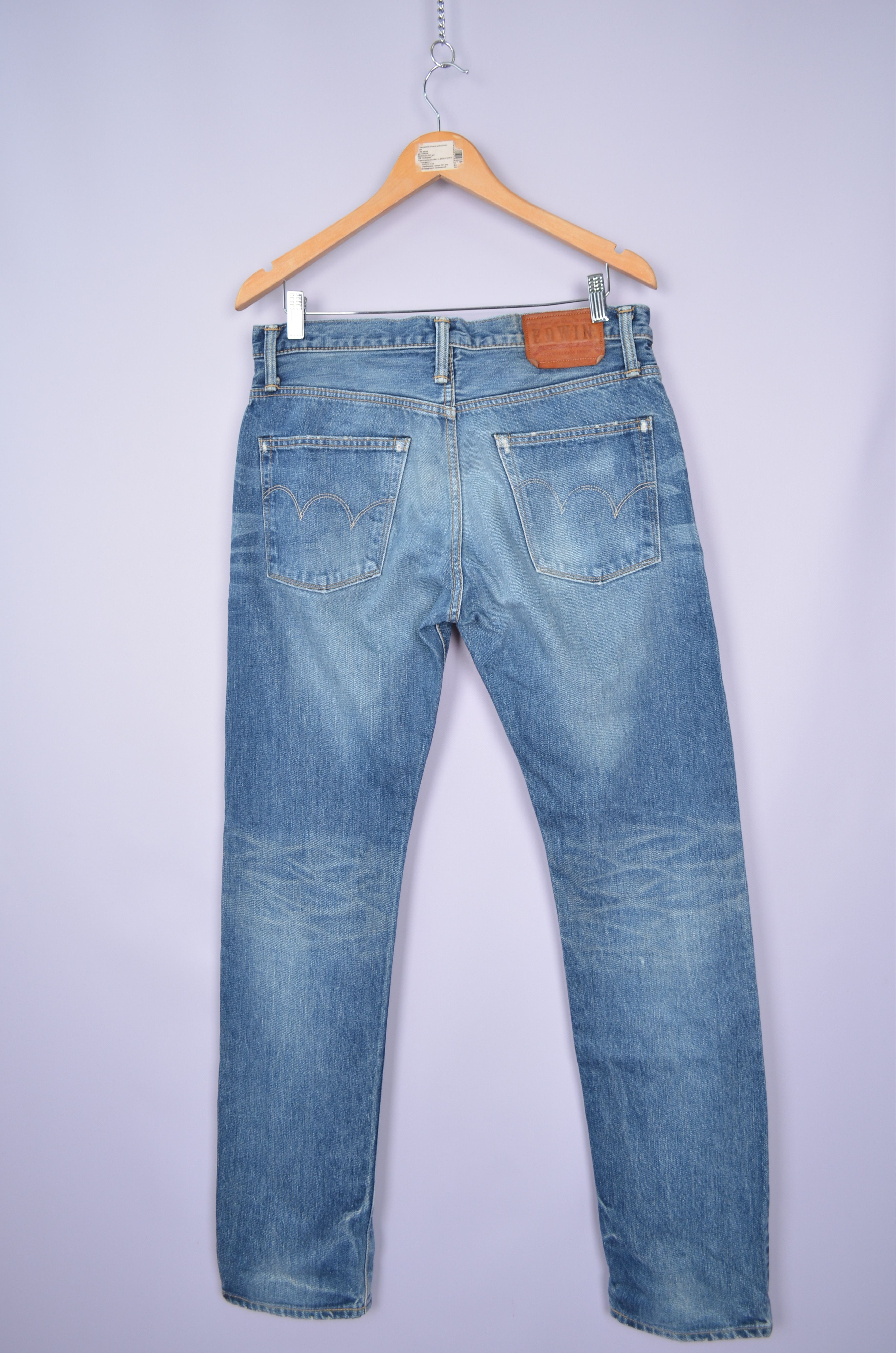 Designer × Edwin Edwin 53RV Rainbow Selvedge Denim Blue Jeans Size W31 L33 Size US 31 - 7 Thumbnail