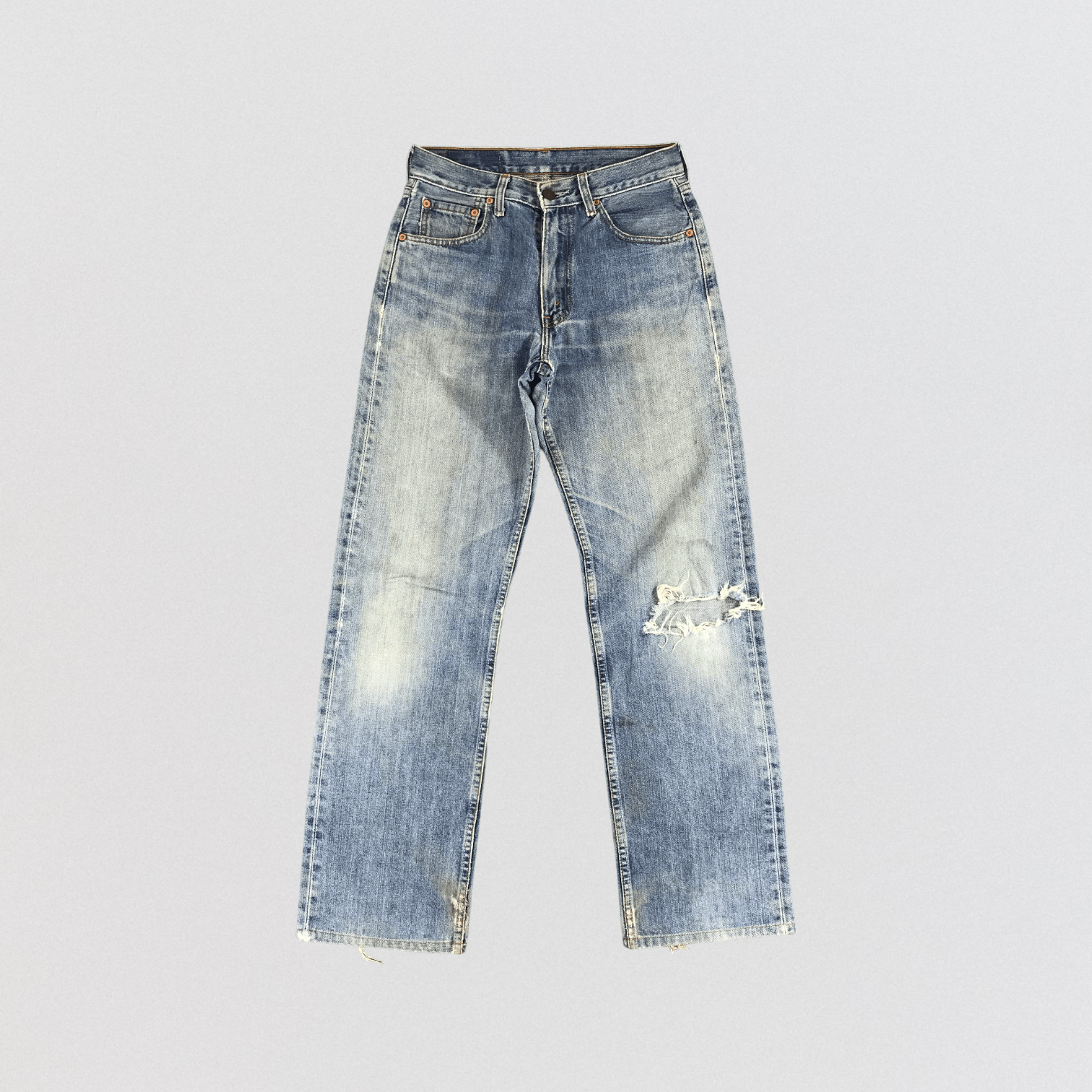 Levi's × Vintage 90s Vintage Levis 512 Jeans-JM572 Size US 28 / EU 44 - 1 Thumbnail