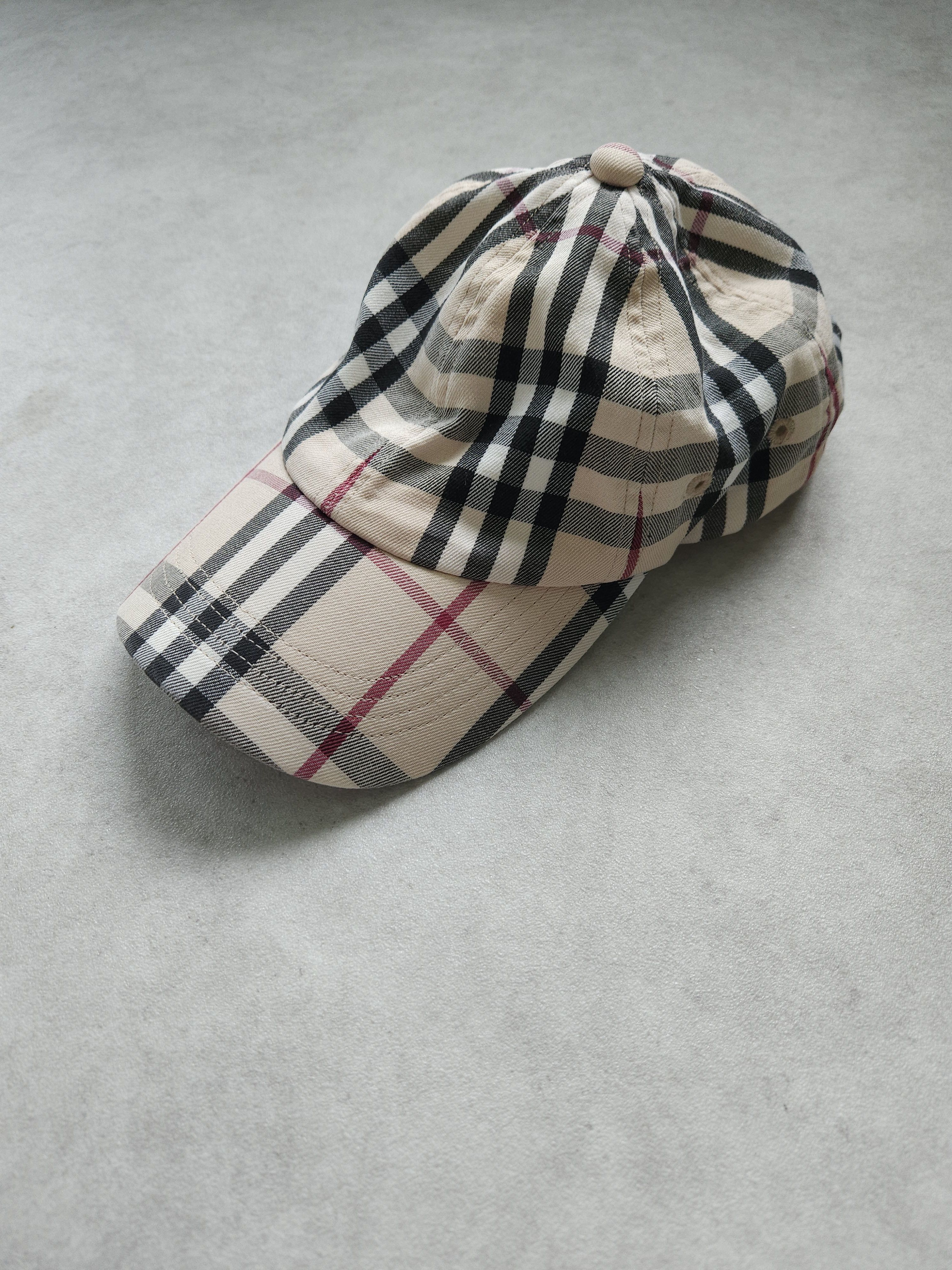 Burberry Vintage y2k burberry nova check hat cap Size ONE SIZE - 6 Thumbnail
