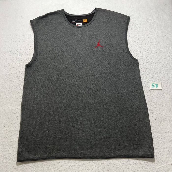 Jordan Brand Vintage Nike Air Jordan Jumpman XL Basketball Sweater Vest Grailed