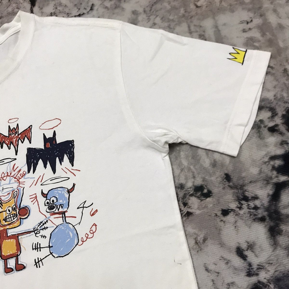 Jean-Michel Basquiat Vintage Jean Michel Basquiat Uniqlo Tshirt Size US M / EU 48-50 / 2 - 6 Thumbnail