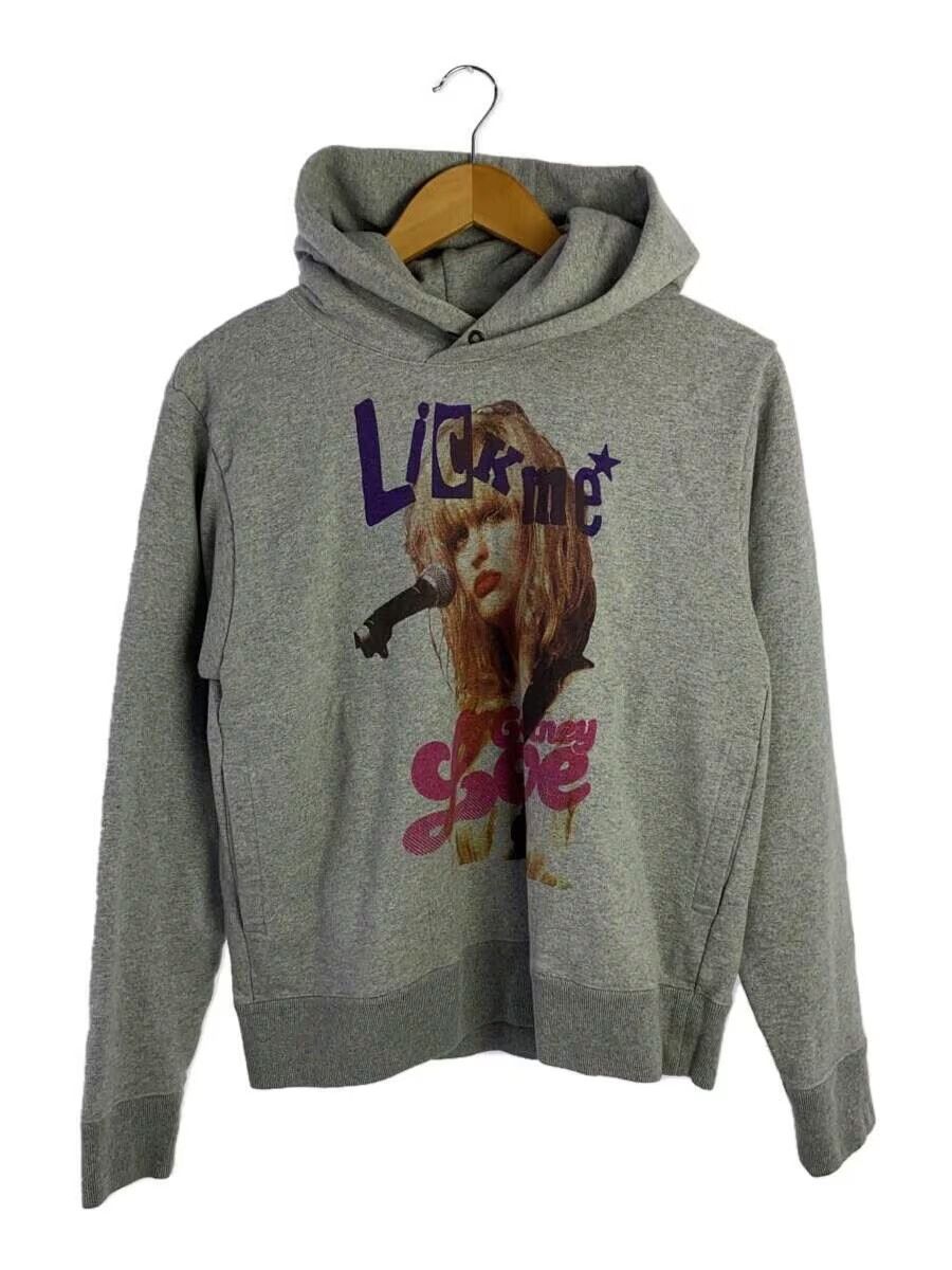 image of Hysteric Glamour Courtney Love Hoodie in Grey, Men's (Size Medium)
