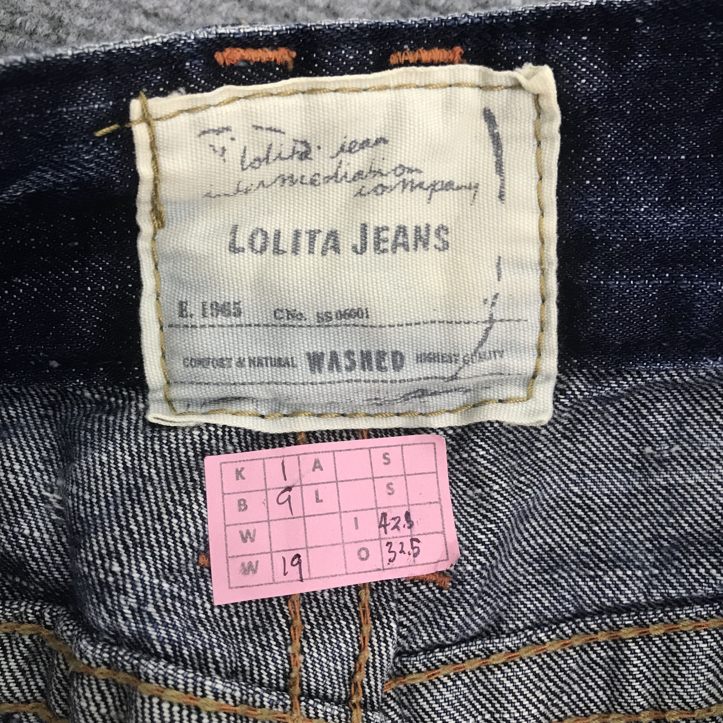 Other Rare lolita distressed Japan style denim jeans Size US 32 / EU 48 - 9 Thumbnail