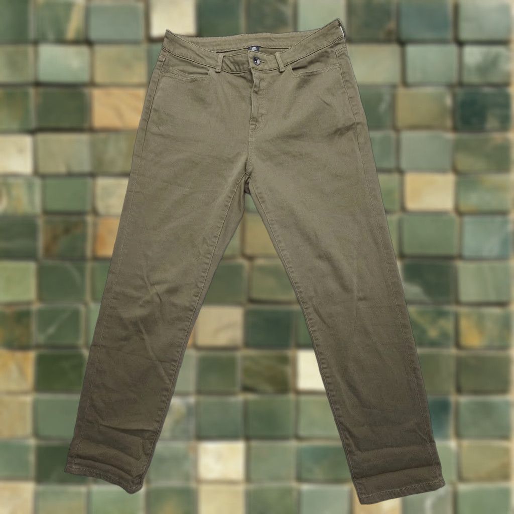 Mountain Hardwear Mountain Hardwear 5 Pocket Pants Womens 8 Green Cotton Nylon Stretch Hiking Camp Size 30" / US 8 / IT 44 - 1 Thumbnail