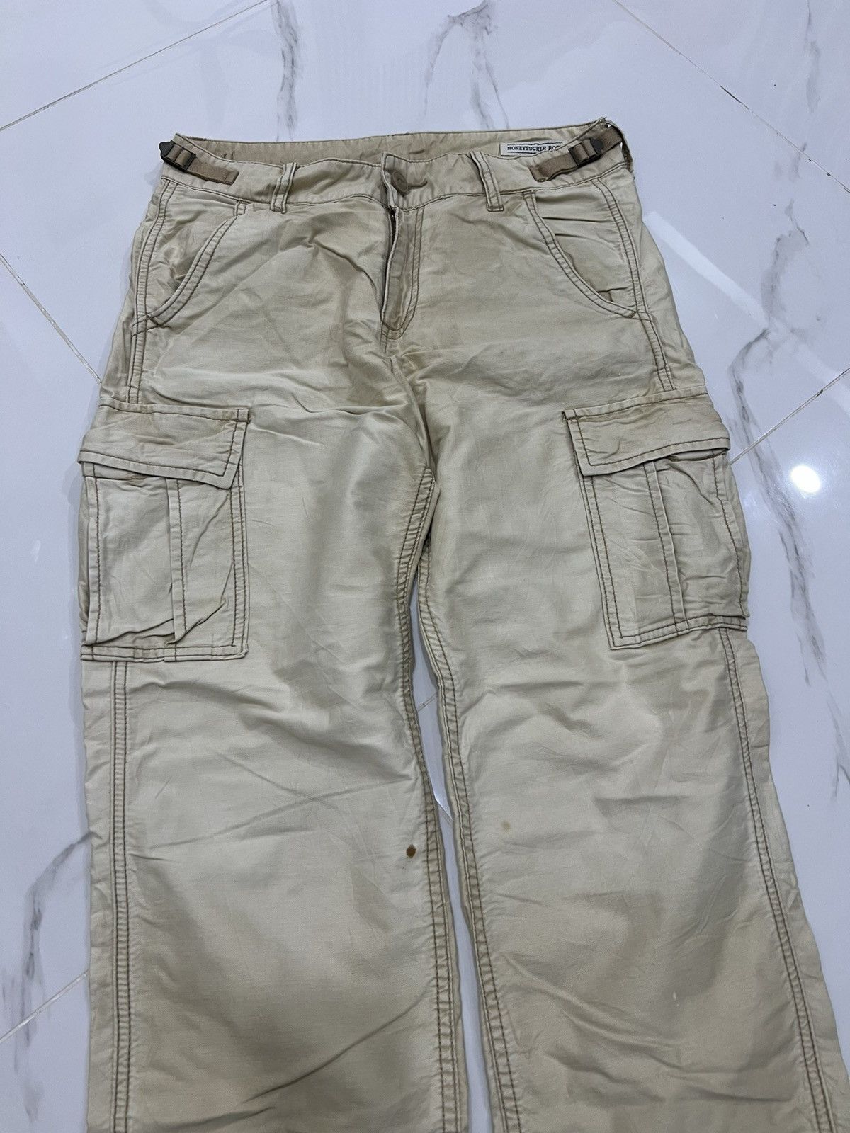 Japanese Brand HoneysuckleRose Multipocket StraightCut Tactical Cargo Pants Size US 29 - 3 Thumbnail