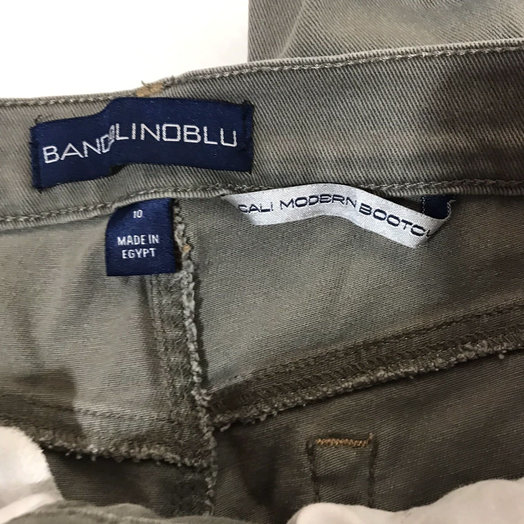 Vintage VINTAGE BandolinoBlu Gray Jeans Women's Size 10 Bootcut Modern Style Cotton Spandex Size 32" / US 10 / IT 46 - 3 Thumbnail
