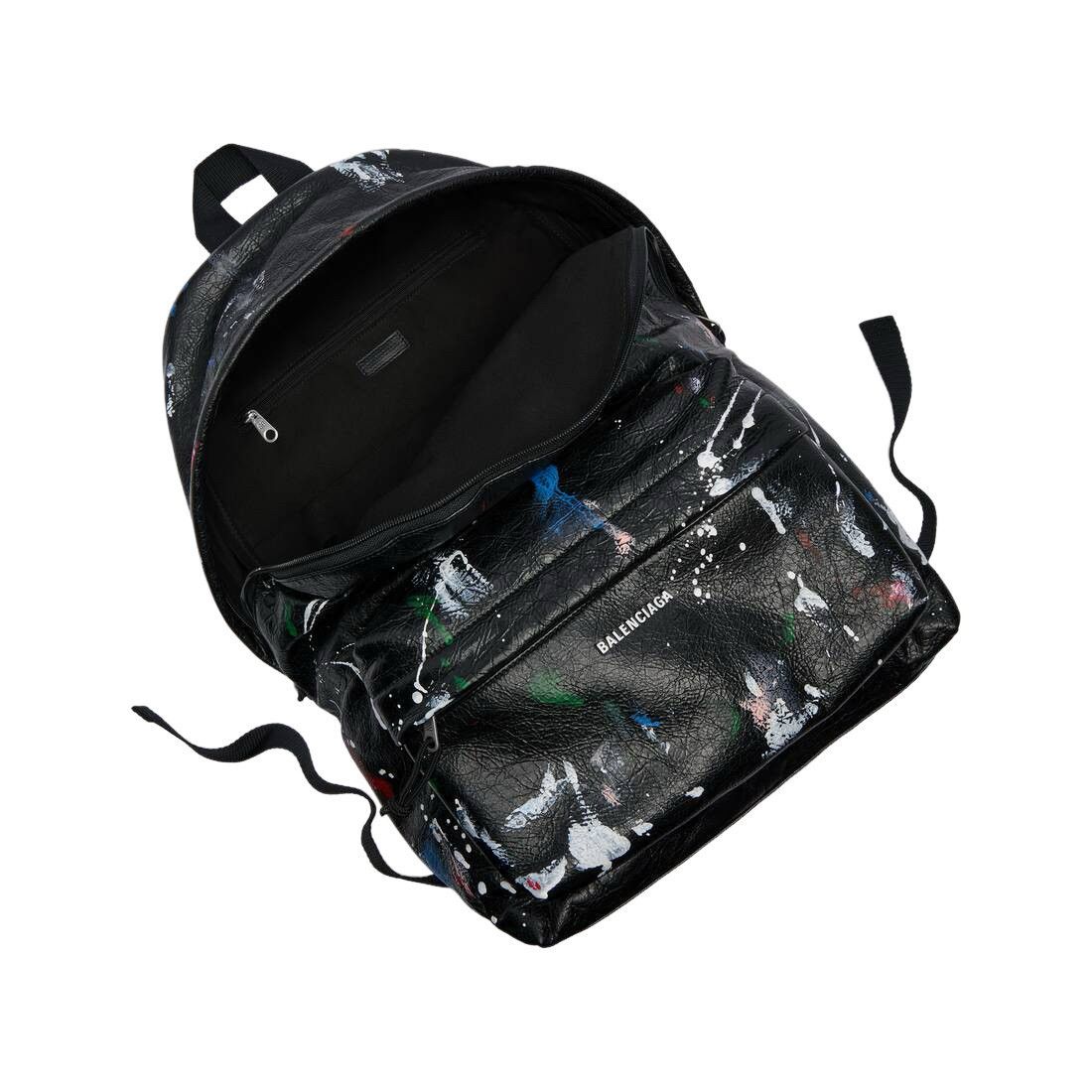 Balenciaga BALENCIAGA Explorer $1875 Black/Multicolor Backpack New & Au Size ONE SIZE - 4 Thumbnail