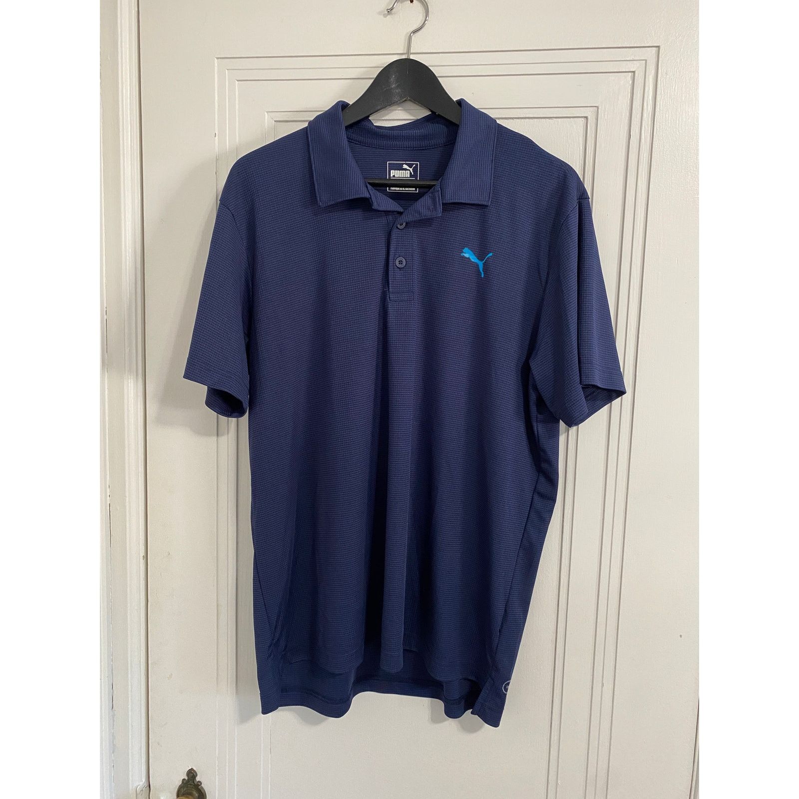 Puma Puma Dry Cell Blue Golf Polo Shirt Men s Size Medium Grailed