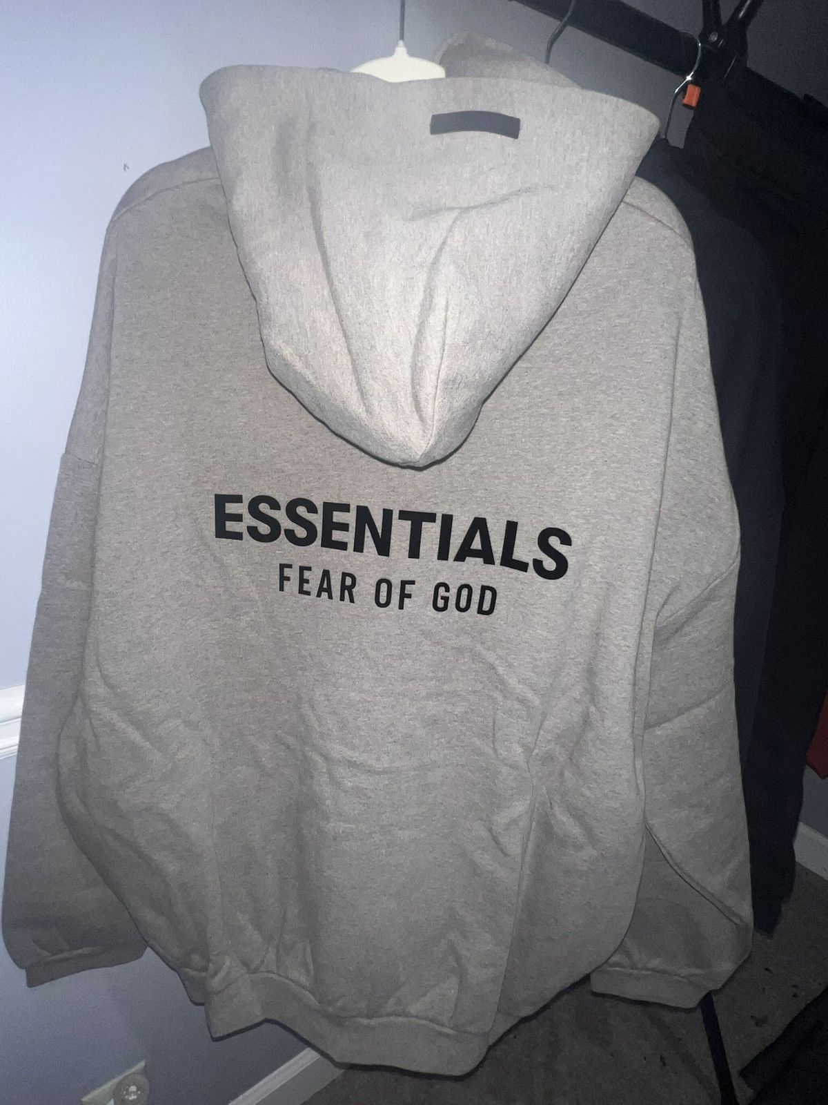Fear of God Heather Grey Fear of God Hoodie - XL Size US XL / EU 56 / 4 - 2 Thumbnail
