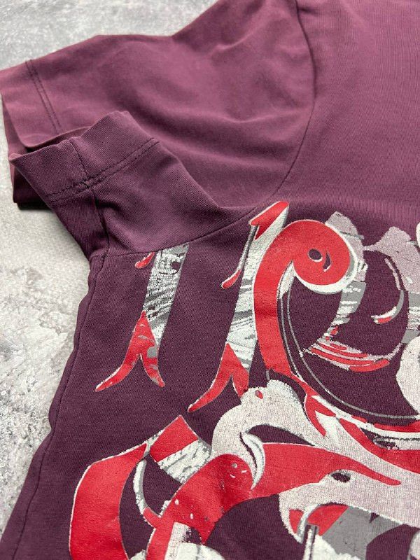 Roberto Cavalli Roberto Cavalli Tee Dragon Big Logo Luxury Just T-Shirt Size US XL / EU 56 / 4 - 4 Thumbnail