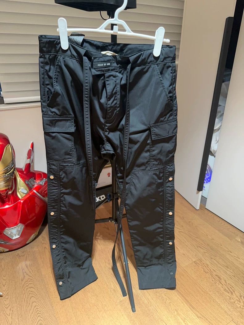 Fear of God Fear of God 6th Cargo Pants Black M - dmc Size US 30 / EU 46 - 1 Thumbnail
