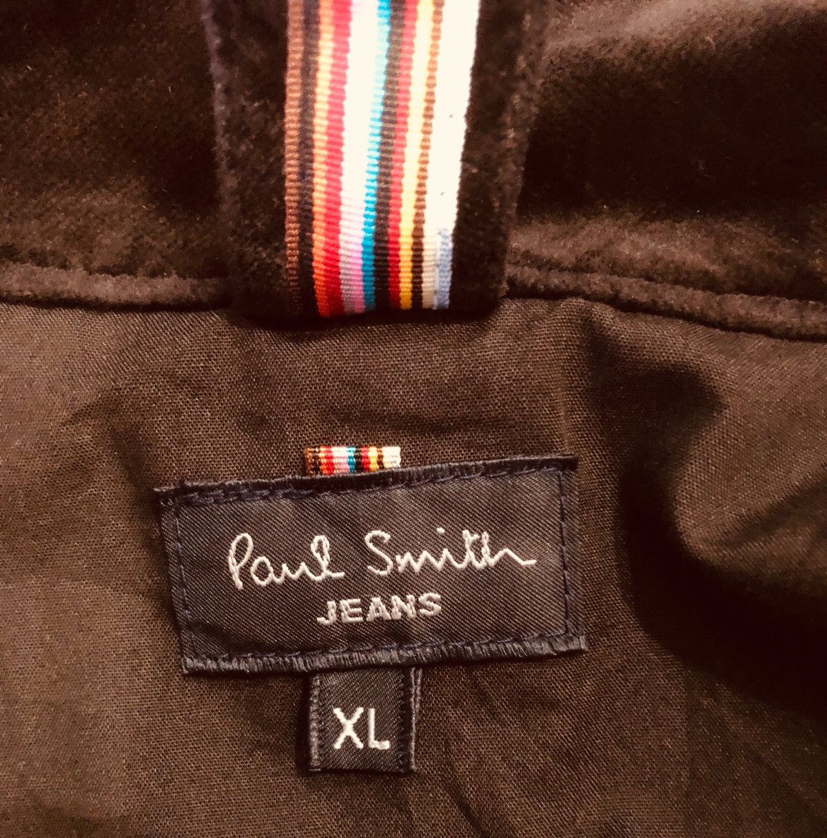 Paul Smith Paul Smith Jeans Black Velvet Zipper Jacket Size US L / EU 52-54 / 3 - 8 Thumbnail
