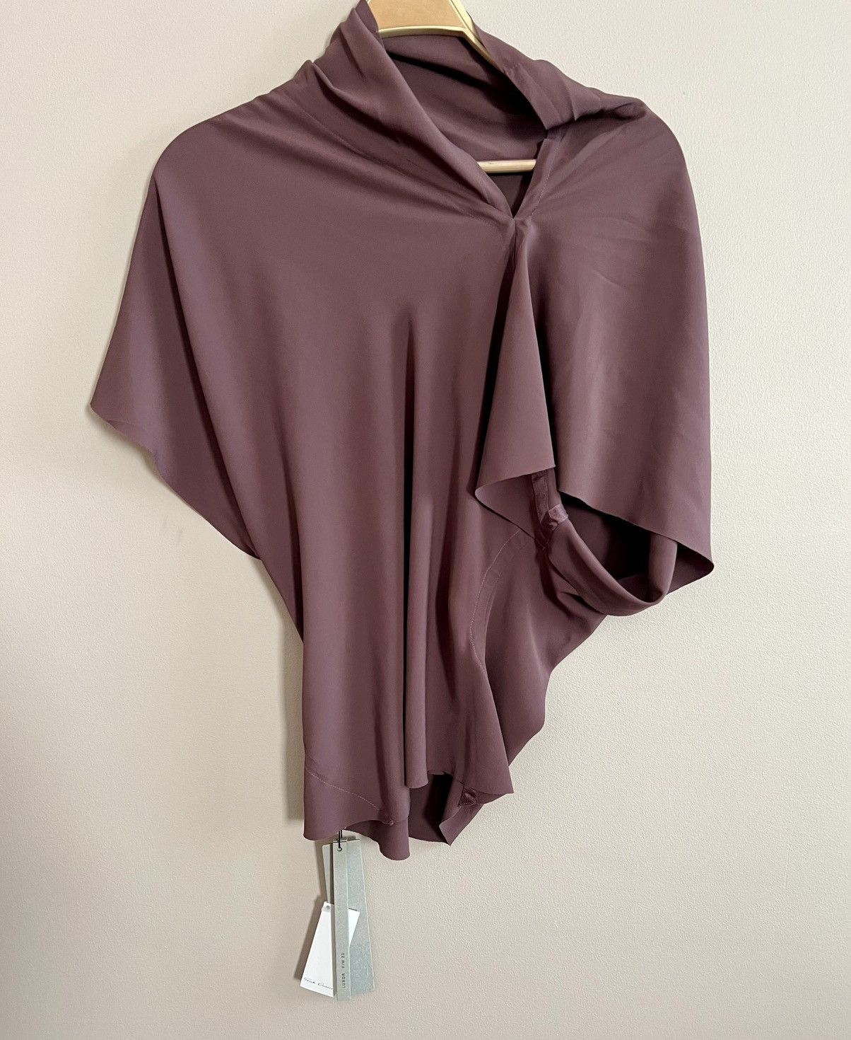 Rick Owens Rick Owens Crepe Seb Top Size XS / US 0-2 / IT 36-38 - 5 Thumbnail
