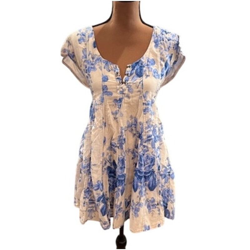 Free People Free People “Sully” Dress in Ivory Combo - Small Size S / US 4 / IT 40 - 2 Thumbnail