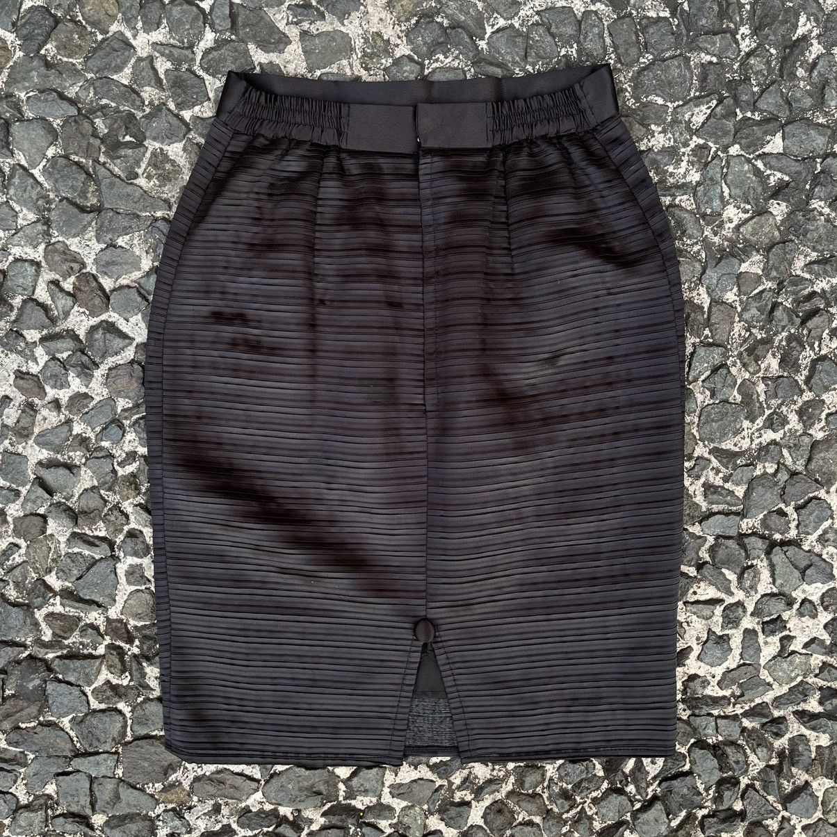 Dior Christian Dior Boutique Pleated Pencil Skirt Size 26" / US 2 / IT 38 - 12 Thumbnail