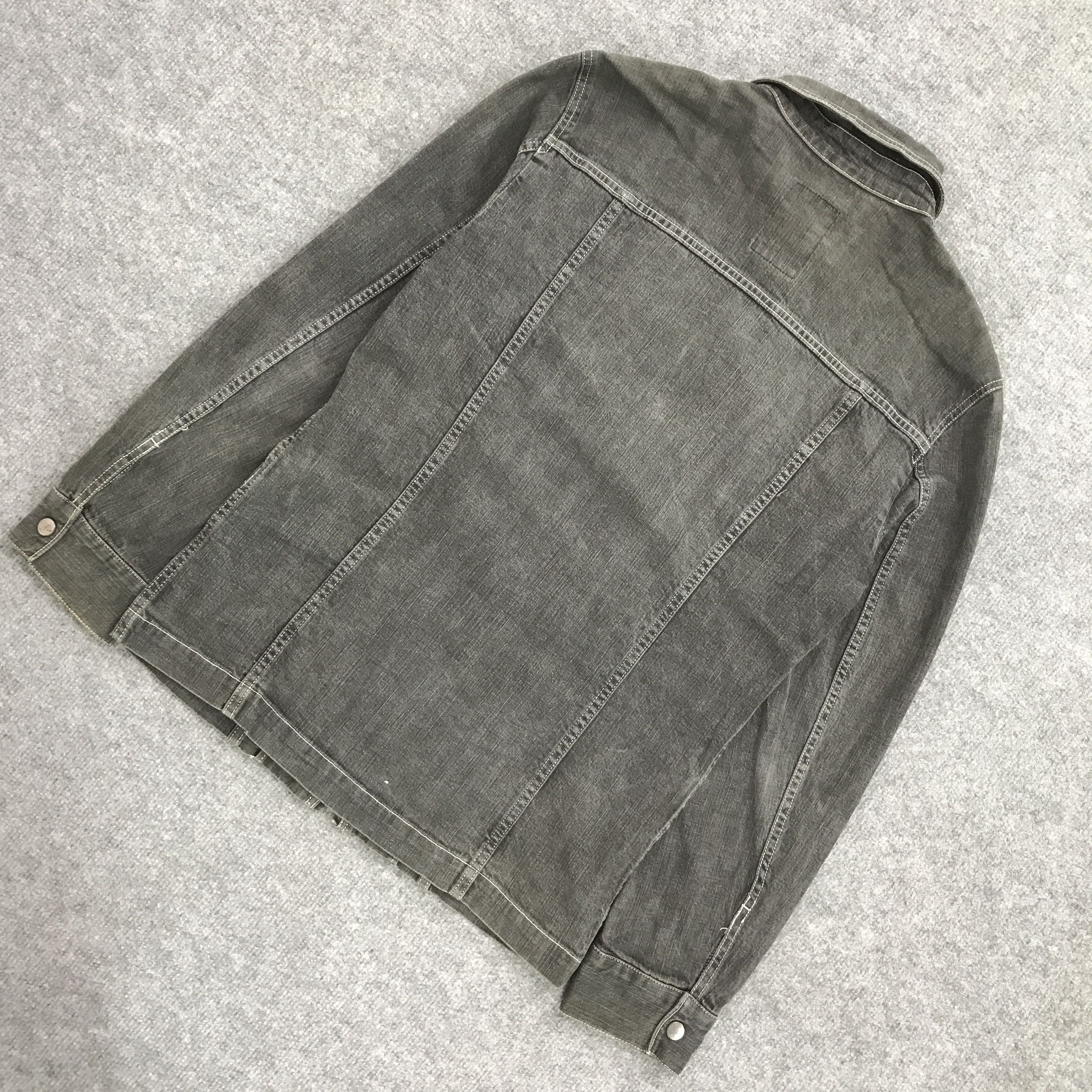 Japanese Brand × Nicole Club NICOLE CLUB FOR MEN UP ZIPPER BLACK FADED STYLE JACKET Size US S / EU 44-46 / 1 - 5 Thumbnail