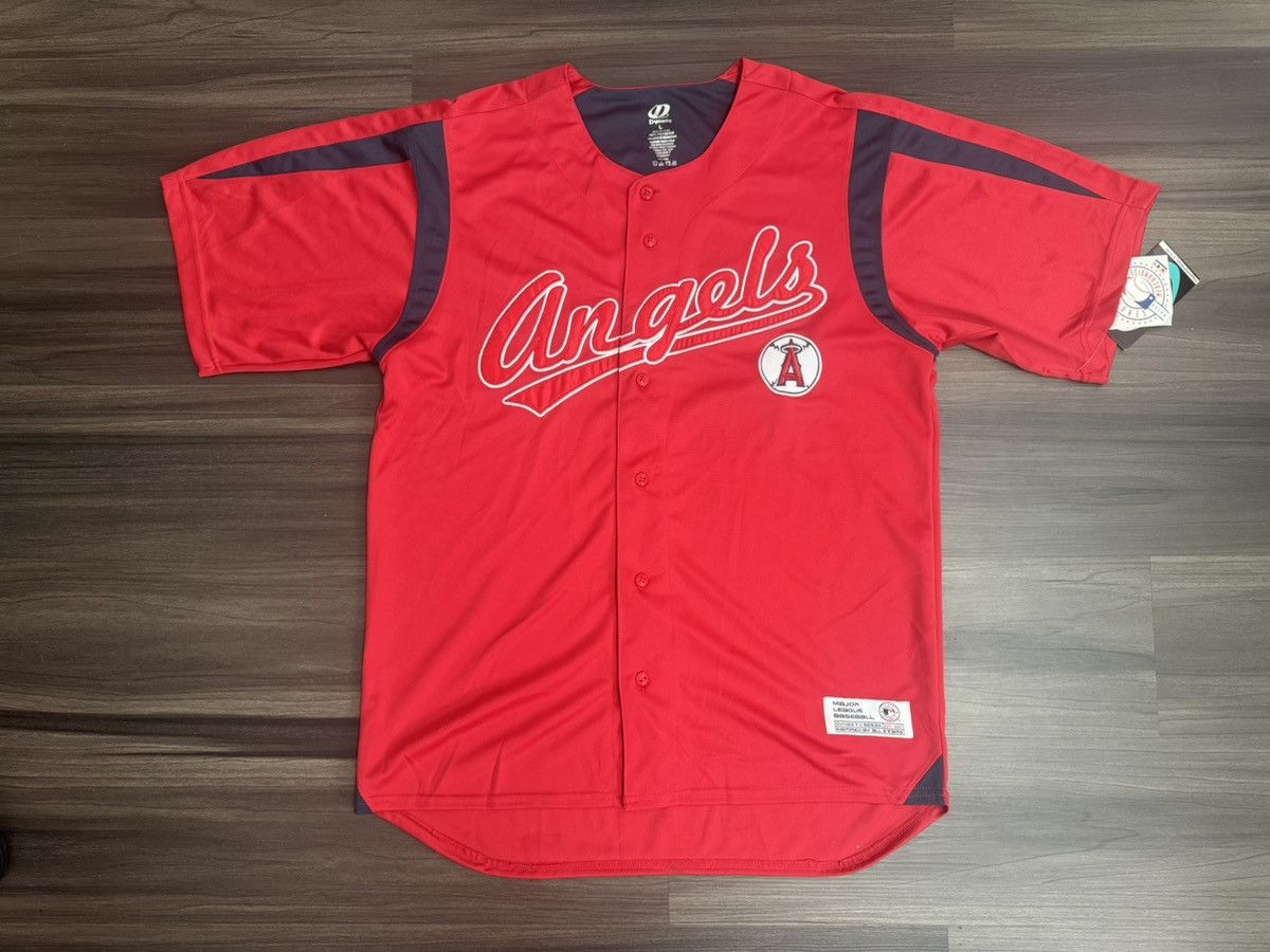 MLB Dynasty Los Angeles Anaheim Angels MLB Red Stitched Jersey Size US L / EU 52-54 / 3 - 1 Thumbnail
