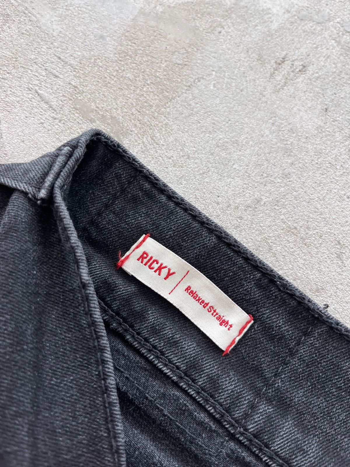 True Religion Vintage True Religion Ricky Black Jeans Relaxed Straight fit Size US 40 / EU 56 - 24 Thumbnail