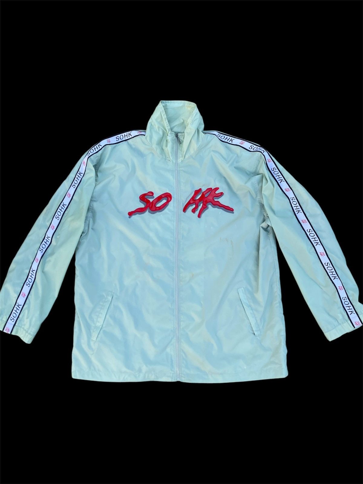 JNCO × Rap Tees Sohk School of Hard Knock Hiphop Embroidery Windbreaker Size US XL / EU 56 / 4 - 1 Thumbnail