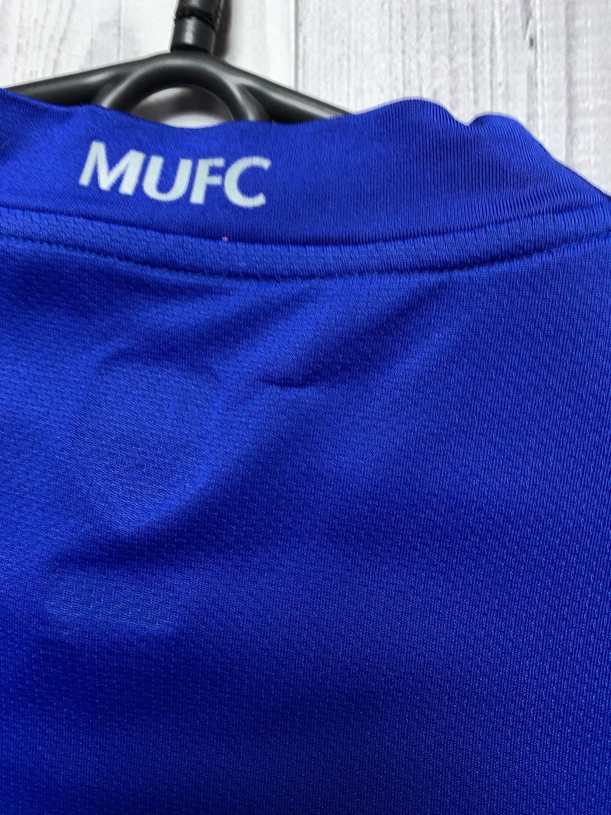Nike × Vintage Vintage Nike Manchester United soccer jersey blue rare M Size US M / EU 48-50 / 2 - 9 Thumbnail