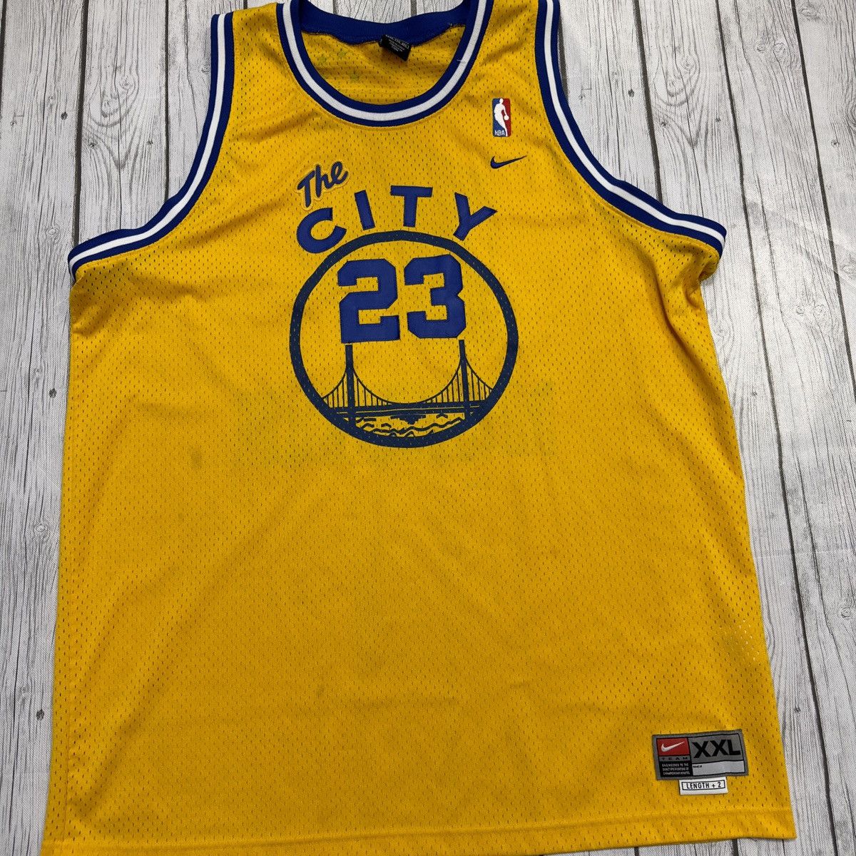 NBA × Nike × Vintage Vintage Golden State Warriors jersey Size US XXL / EU 58 / 5 - 3 Thumbnail