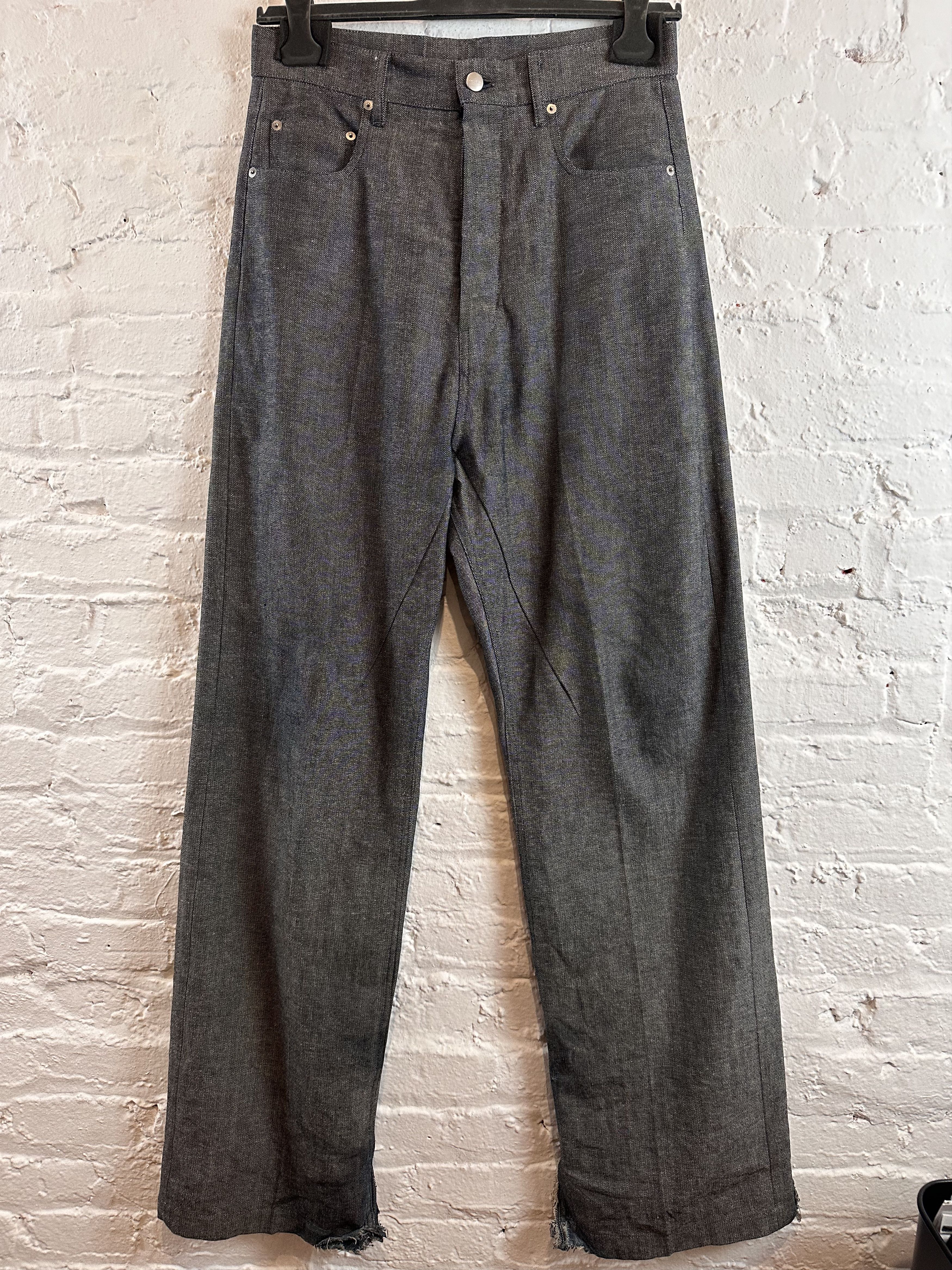 最終値下げ Rick Owens シルバー geth ジーンズ Rick Owens Drkshdw GETH JEANS – 082plus