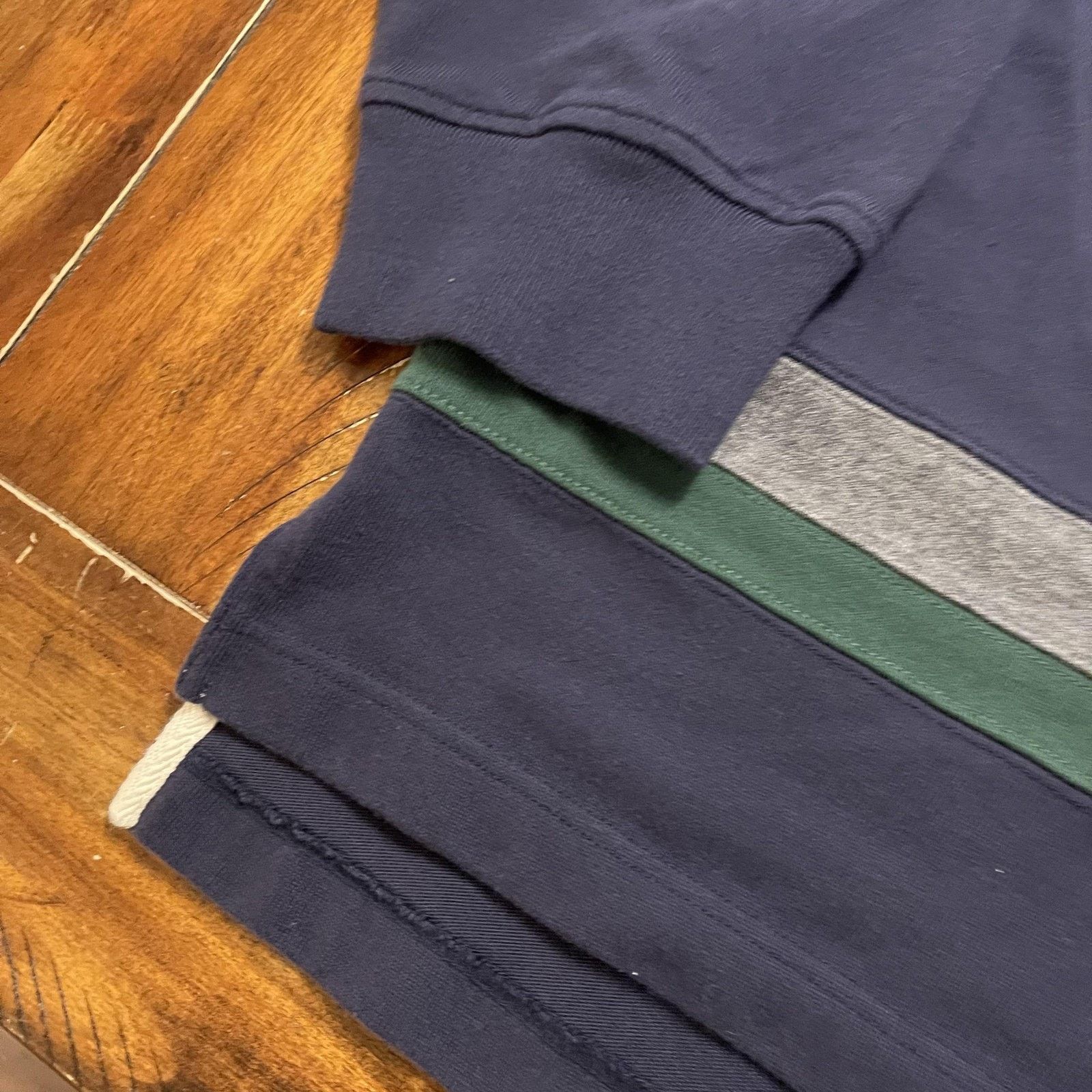 Tommy Hilfiger Tommy Hilfiger Shirt XXL Rugby Long Sleeve Flag Colorblock Size US XXL / EU 58 / 5 - 5 Thumbnail